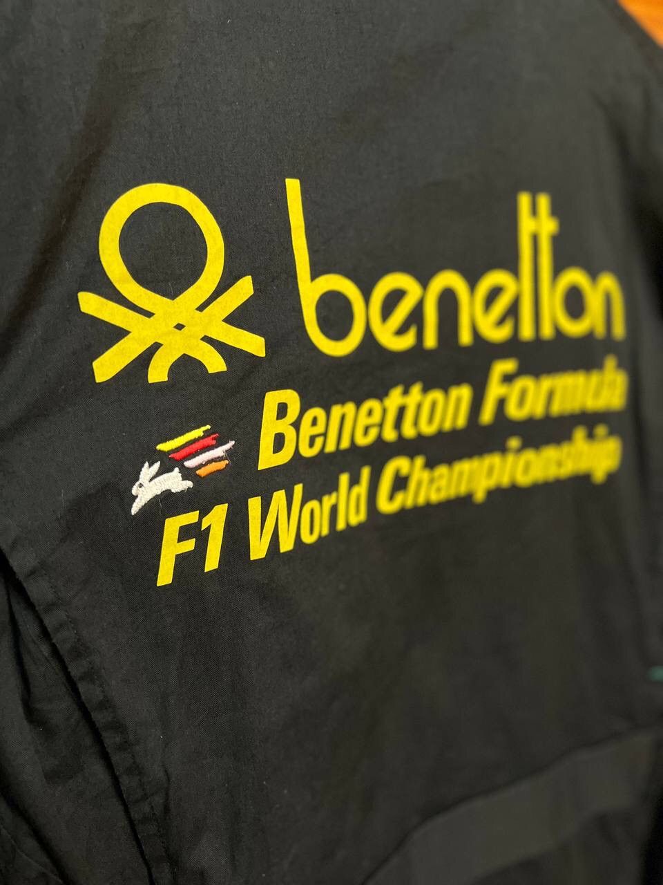 Benetton VINTAGE BENETTON FORMULA 1 RACING TEAM JACKET Size US L / EU 52-54 / 3 - 14 Thumbnail