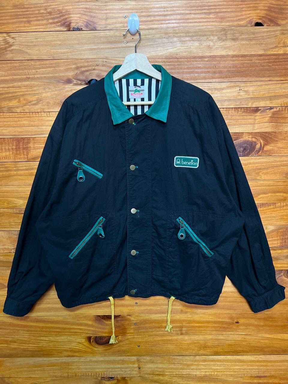 Benetton VINTAGE BENETTON FORMULA 1 RACING TEAM JACKET Size US L / EU 52-54 / 3 - 4 Thumbnail