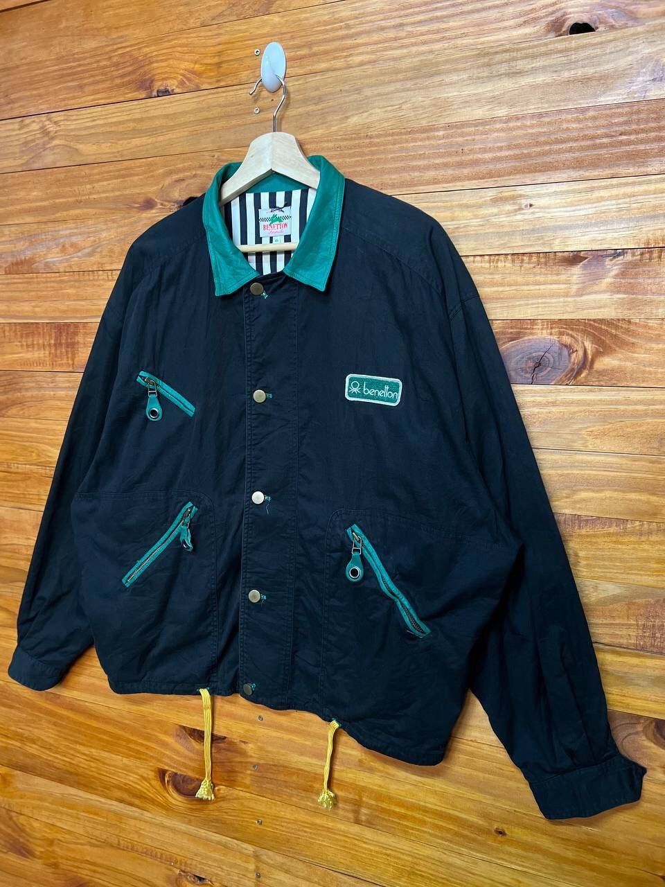 Benetton VINTAGE BENETTON FORMULA 1 RACING TEAM JACKET Size US L / EU 52-54 / 3 - 6 Thumbnail