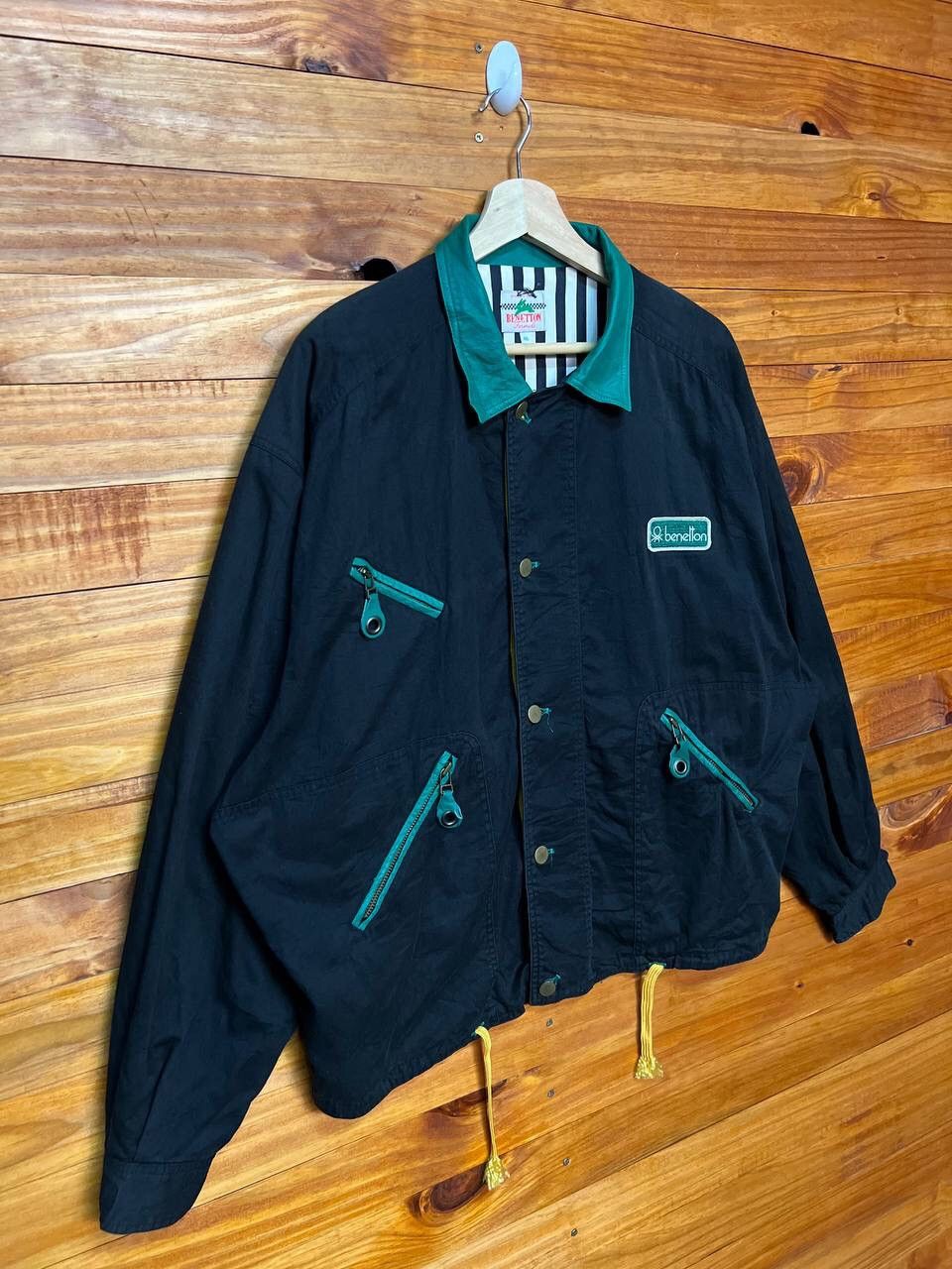 Benetton VINTAGE BENETTON FORMULA 1 RACING TEAM JACKET Size US L / EU 52-54 / 3 - 5 Thumbnail