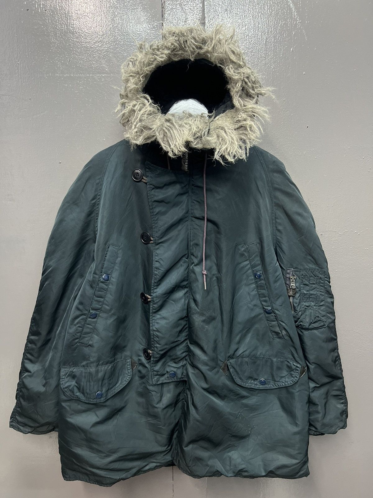 Alpha Industries ALPHA PARKA EXTREME COLD WEATHER TYPE N-3B Size US L / EU 52-54 / 3 - 1 Thumbnail