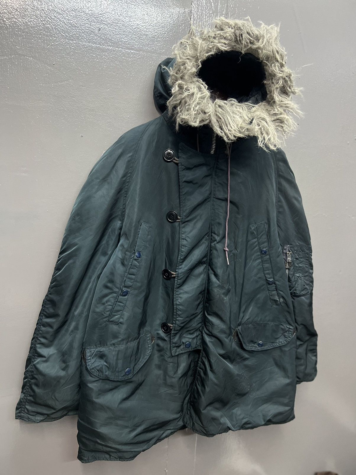 Alpha Industries ALPHA PARKA EXTREME COLD WEATHER TYPE N-3B Size US L / EU 52-54 / 3 - 2 Thumbnail