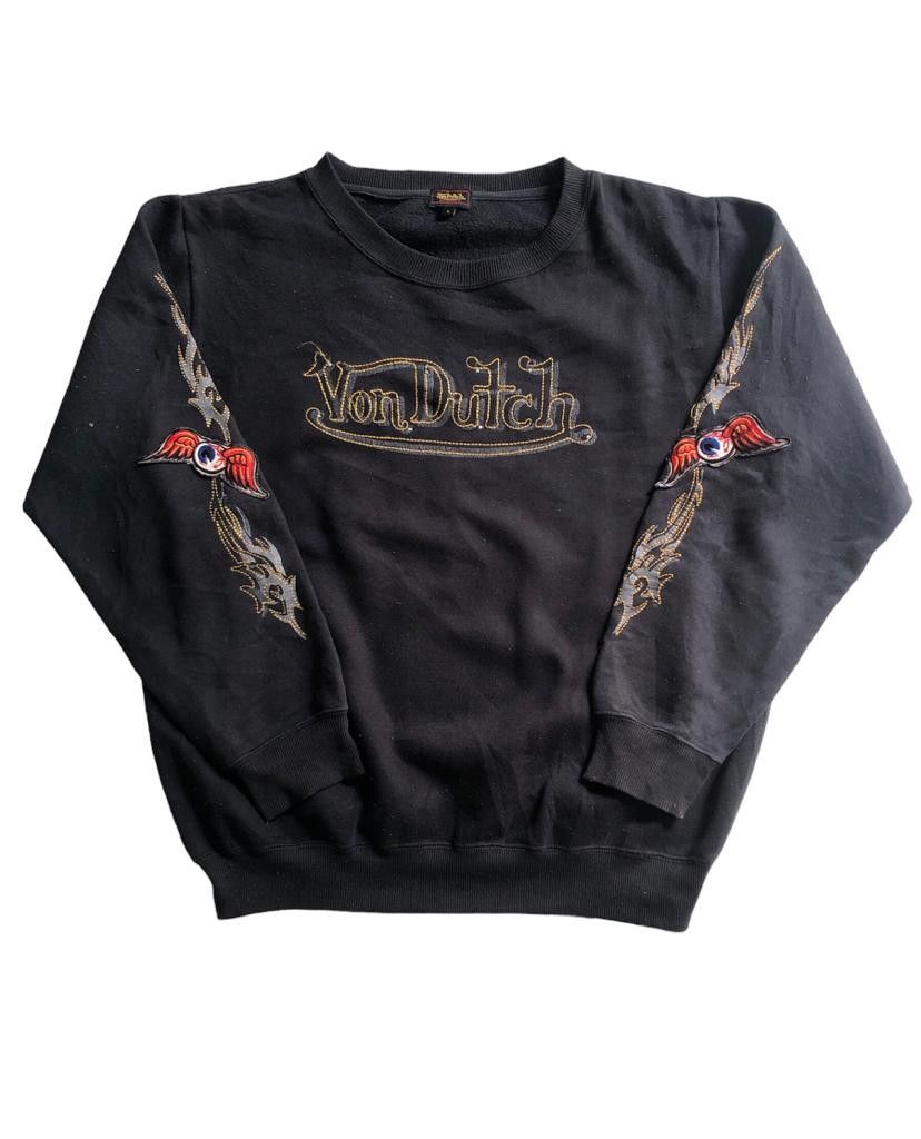 Von Dutch Von Dutch Sweashirt Ambroidery Logo Size US L / EU 52-54 / 3 - 1 Thumbnail