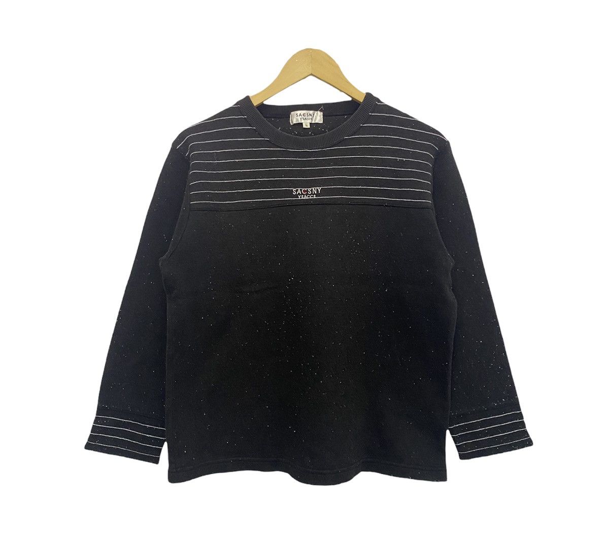 Yohji Yamamoto Sacsny Y’saccs By Yohji Yamamoto Center Logo Sweatshirt Size US M / EU 48-50 / 2 - 1 Thumbnail