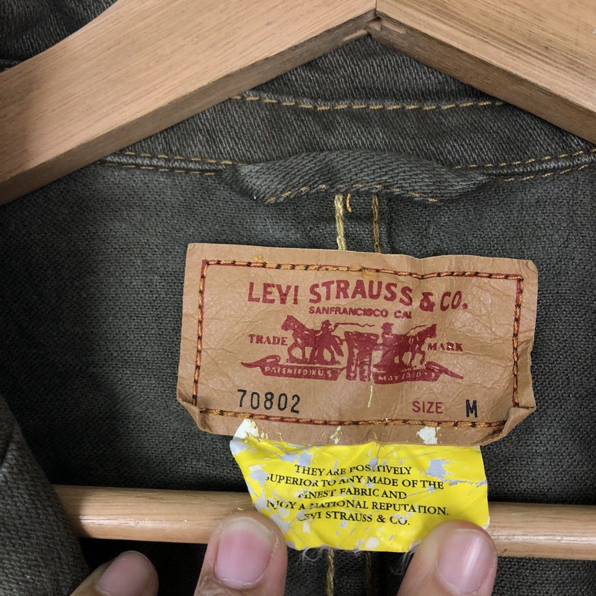 Levi's VINTAGE CHORE WORKER JACKET LEVI’S CARGO DESIGN Size US M / EU 48-50 / 2 - 12 Thumbnail