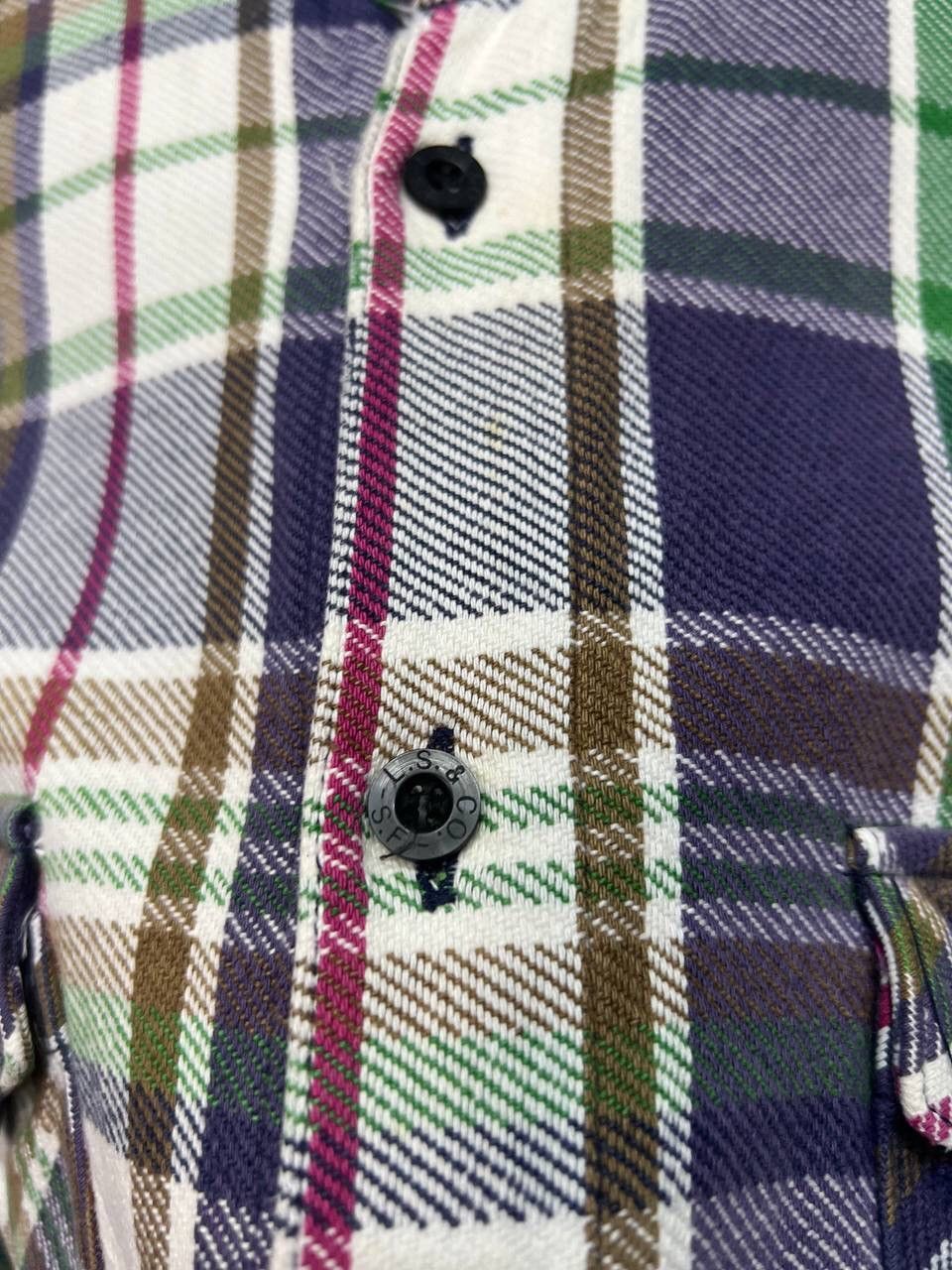 Levi's Vintage Clothing VINTAGE ALASKA LEVIS FINEST VACATIONLAND FLANNEL Size US L / EU 52-54 / 3 - 7 Thumbnail