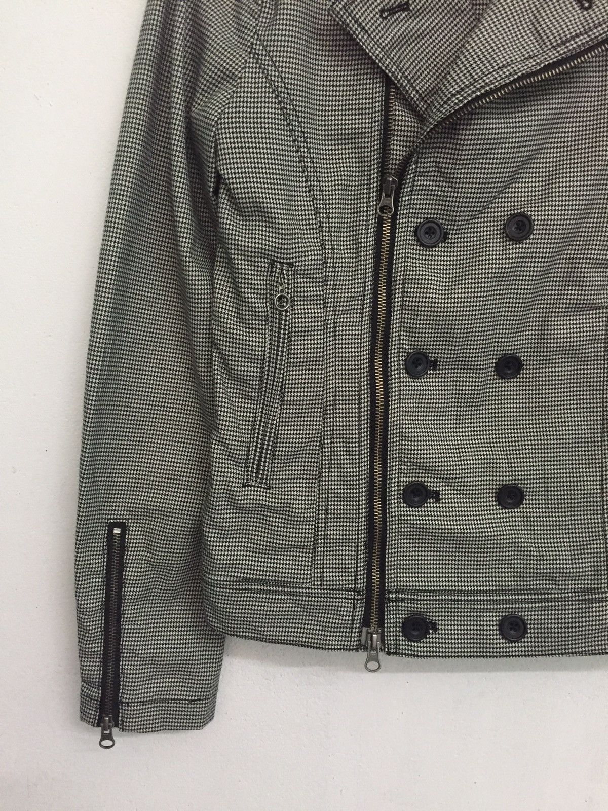 Japanese Brand Edge Rupert Double Collar Zipper Sleeve Jacket Size US M / EU 48-50 / 2 - 4 Thumbnail