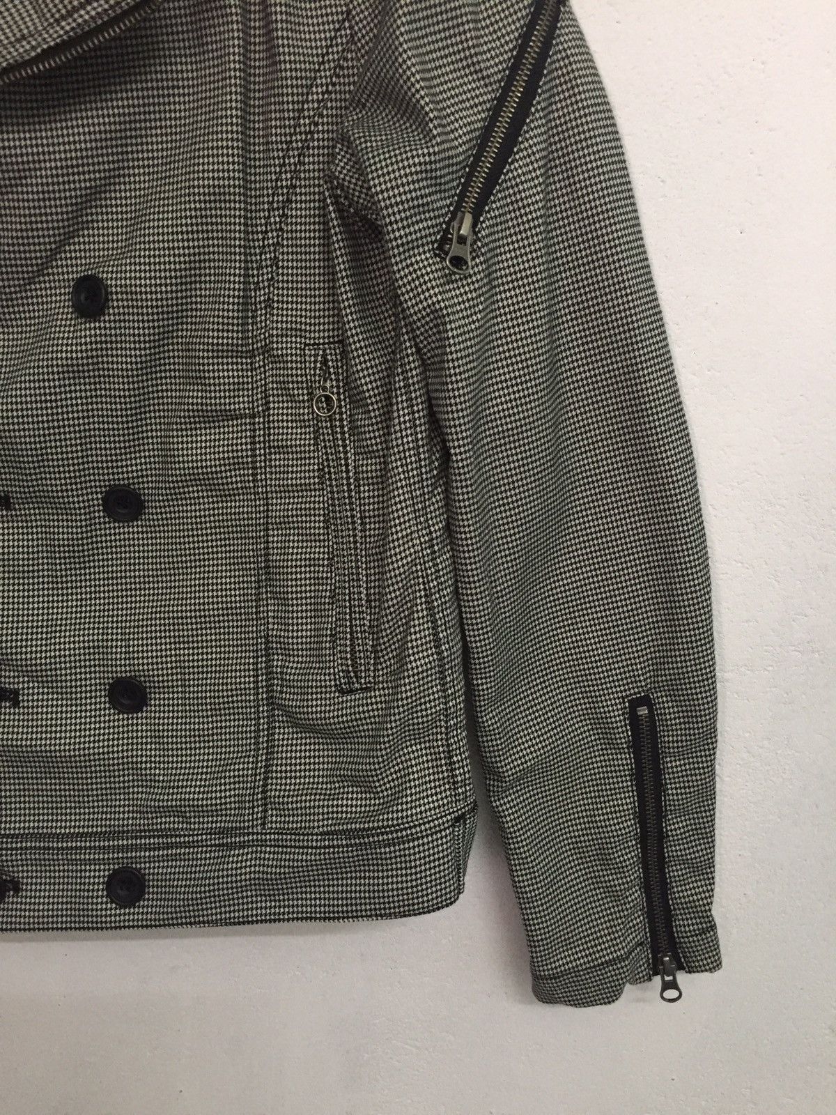Japanese Brand Edge Rupert Double Collar Zipper Sleeve Jacket Size US M / EU 48-50 / 2 - 5 Thumbnail