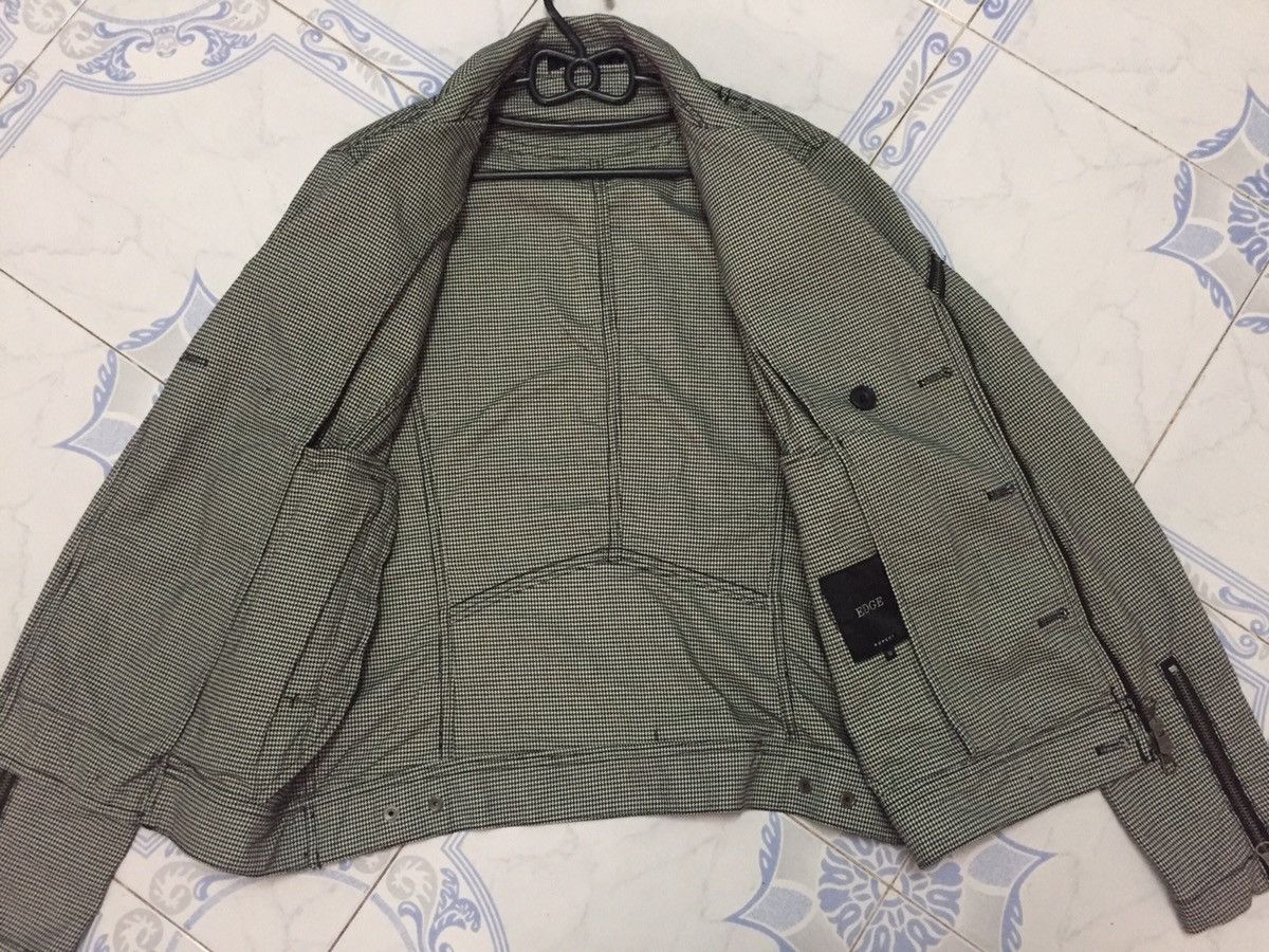 Japanese Brand Edge Rupert Double Collar Zipper Sleeve Jacket Size US M / EU 48-50 / 2 - 12 Thumbnail