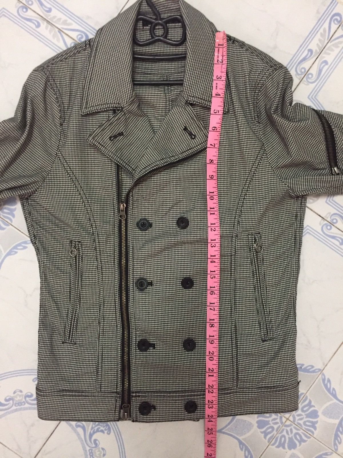 Japanese Brand Edge Rupert Double Collar Zipper Sleeve Jacket Size US M / EU 48-50 / 2 - 17 Thumbnail