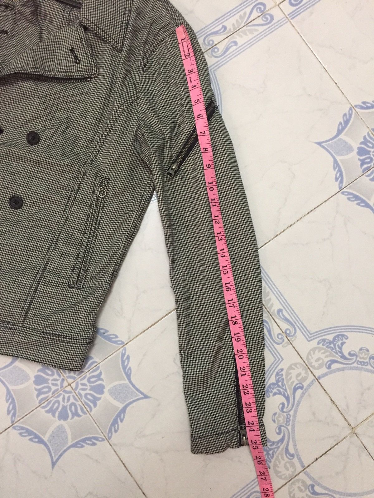 Japanese Brand Edge Rupert Double Collar Zipper Sleeve Jacket Size US M / EU 48-50 / 2 - 19 Thumbnail