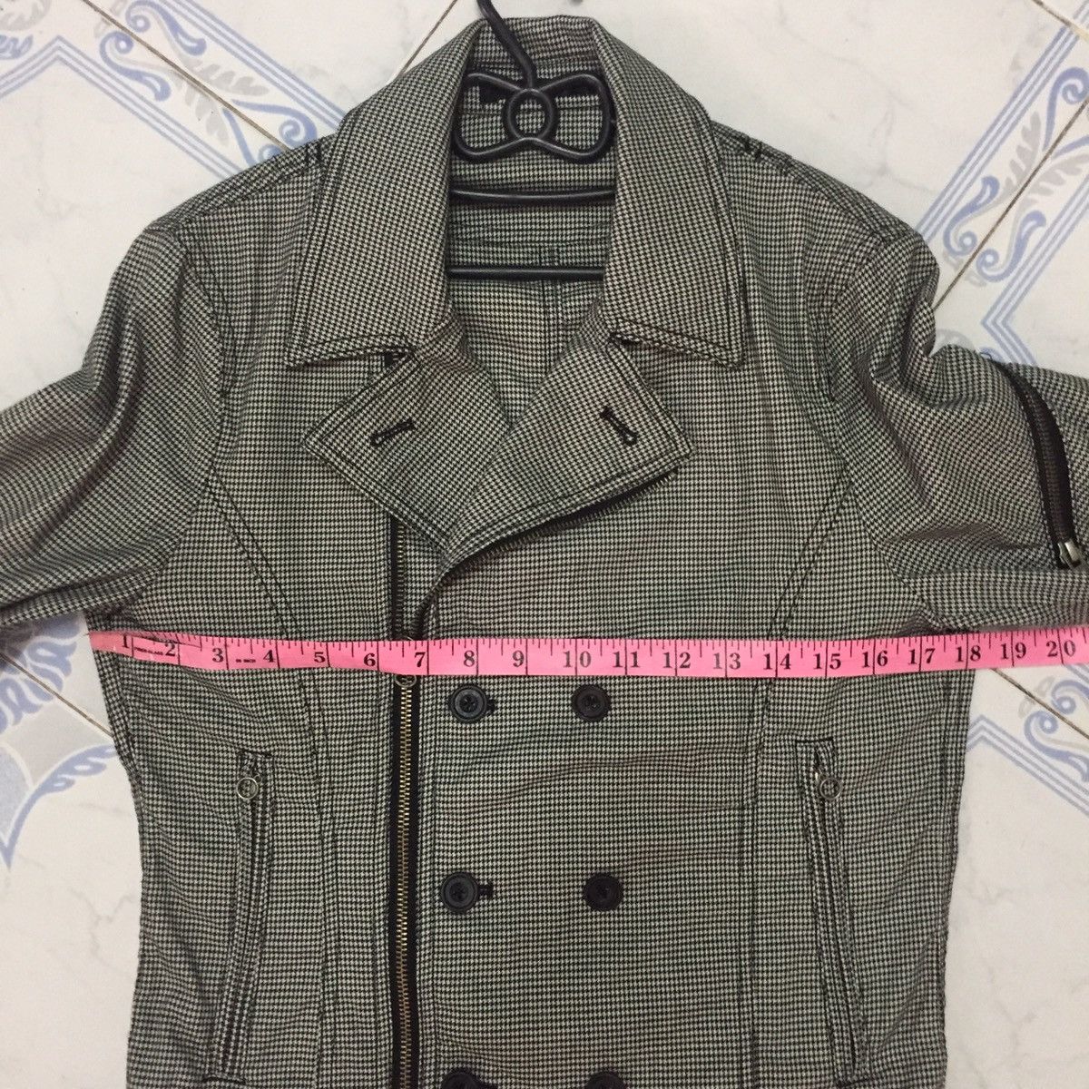 Japanese Brand Edge Rupert Double Collar Zipper Sleeve Jacket Size US M / EU 48-50 / 2 - 16 Thumbnail