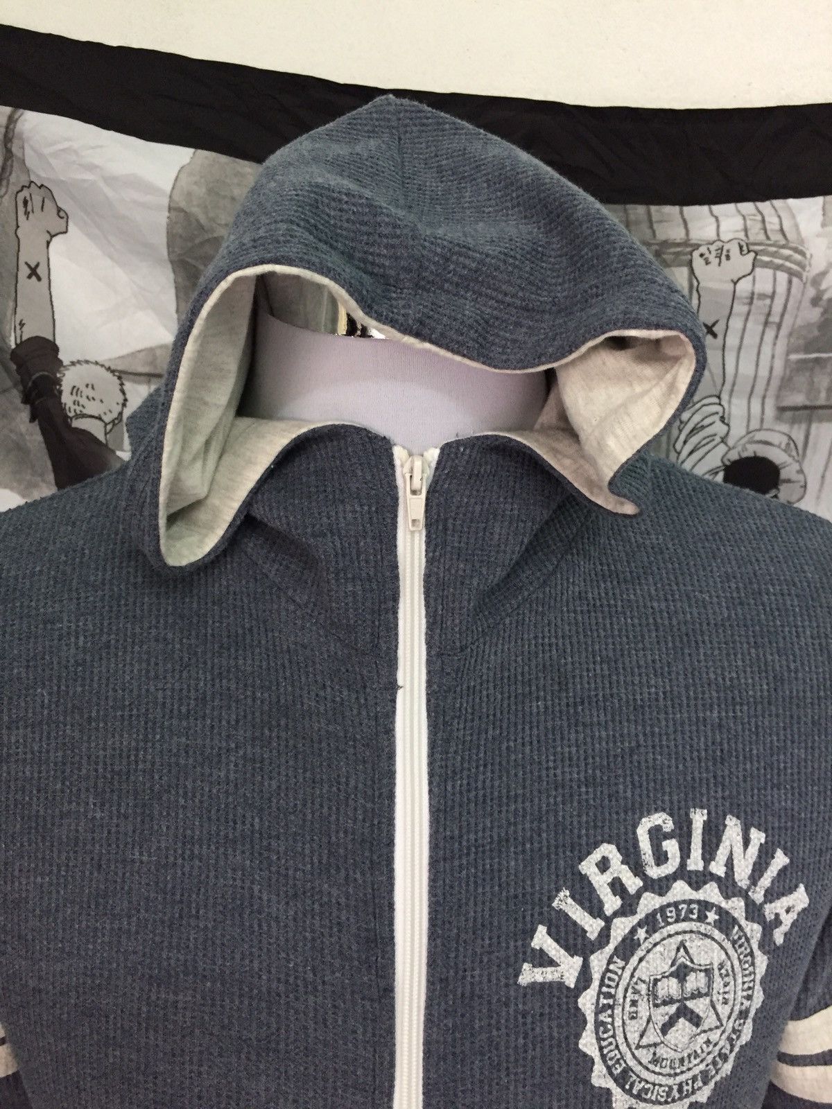 Japanese Brand Discus Athletic Sweater Zipper Hoodie Size US L / EU 52-54 / 3 - 3 Thumbnail