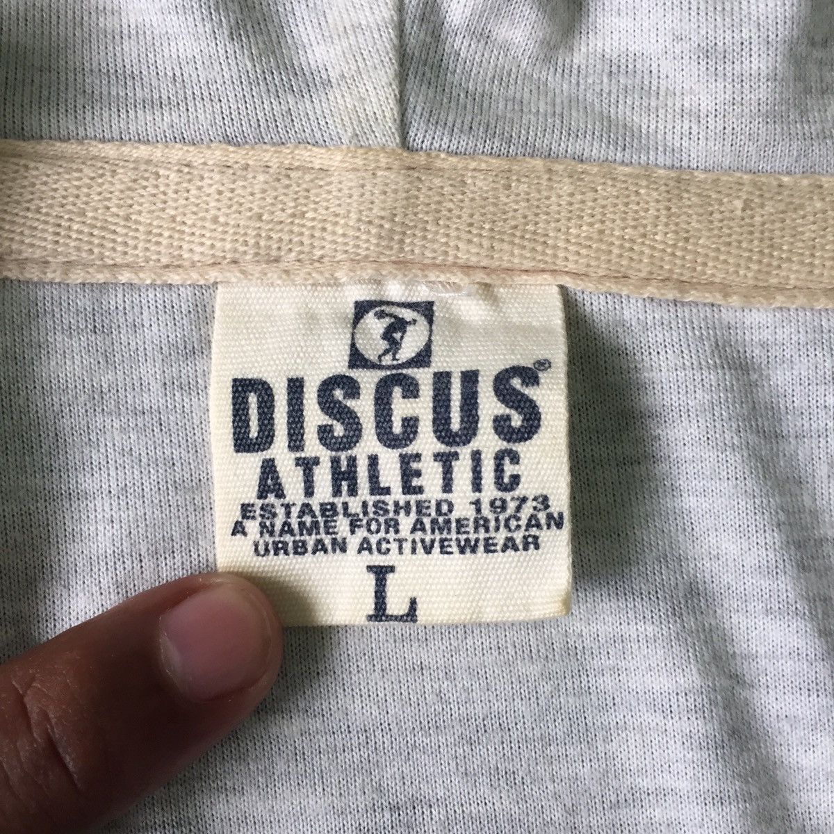 Japanese Brand Discus Athletic Sweater Zipper Hoodie Size US L / EU 52-54 / 3 - 12 Thumbnail