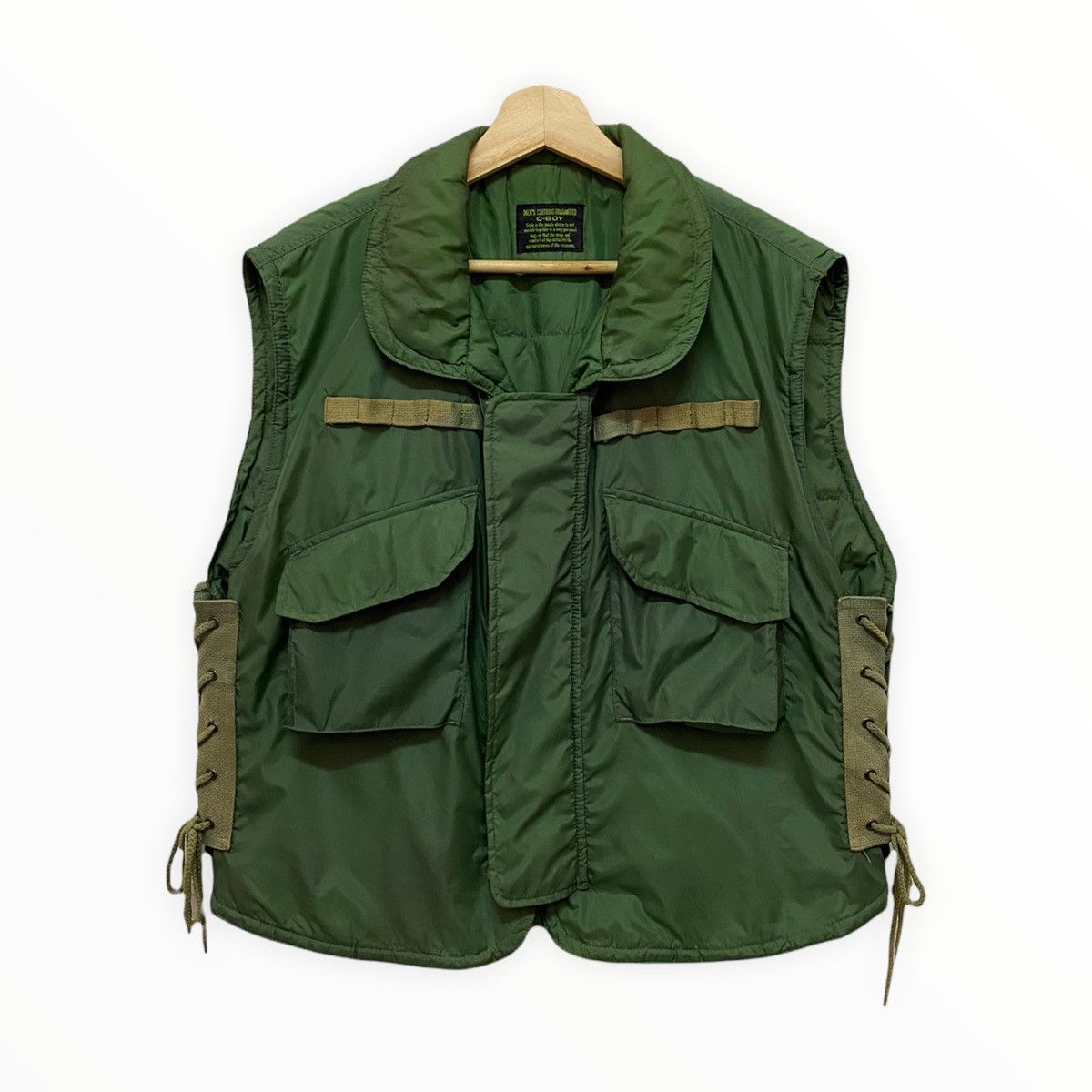 General Research GRAIL🔥C-BOY PARACHUTE BONDAGE TACTICAL VEST Size US M / EU 48-50 / 2 - 7 Thumbnail