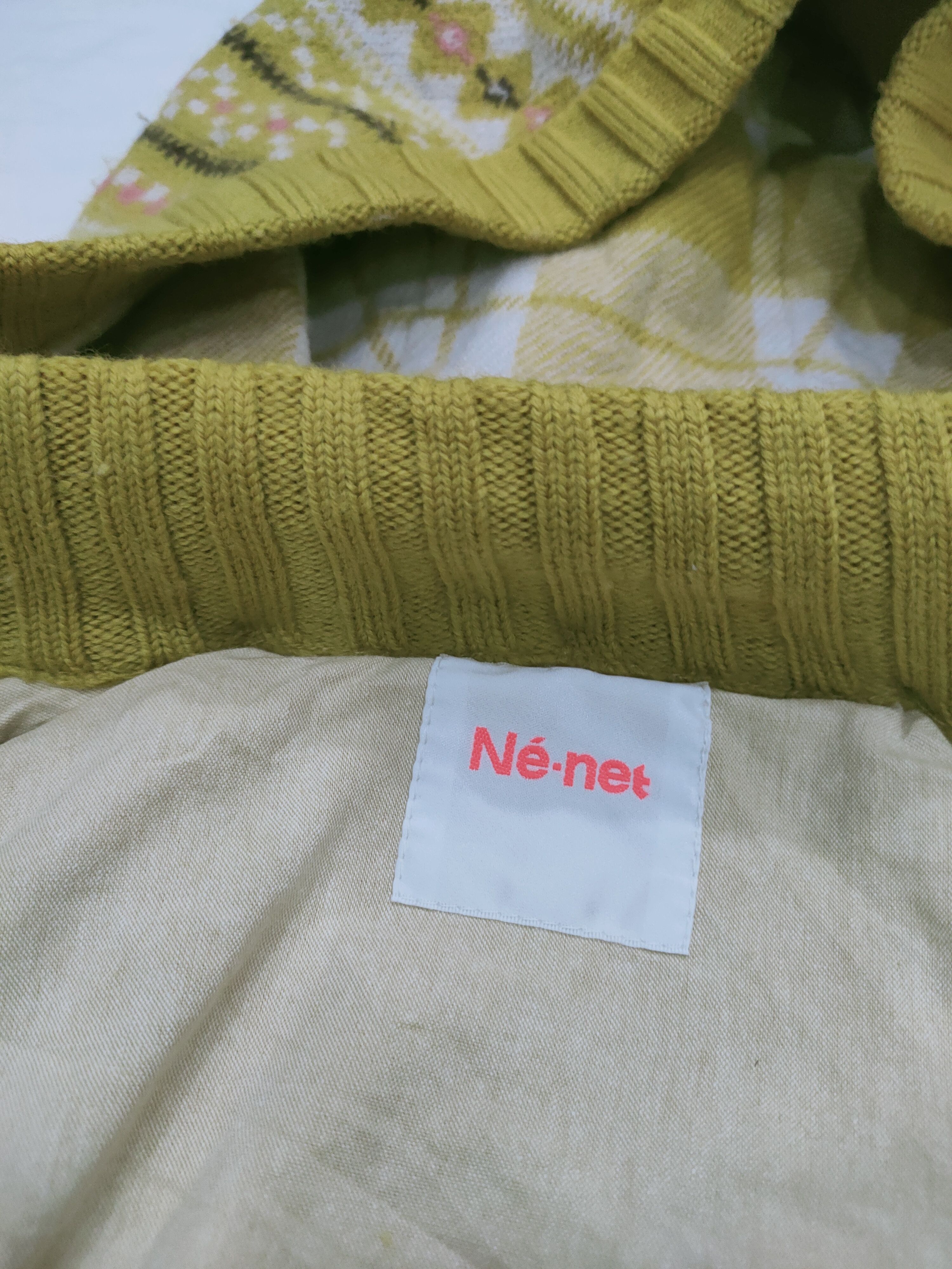 Issey Miyake VINTAGE NE-NET ISSEY MIYAKE WOOL KNITTED HOODED VEST Size US S / EU 44-46 / 1 - 7 Thumbnail
