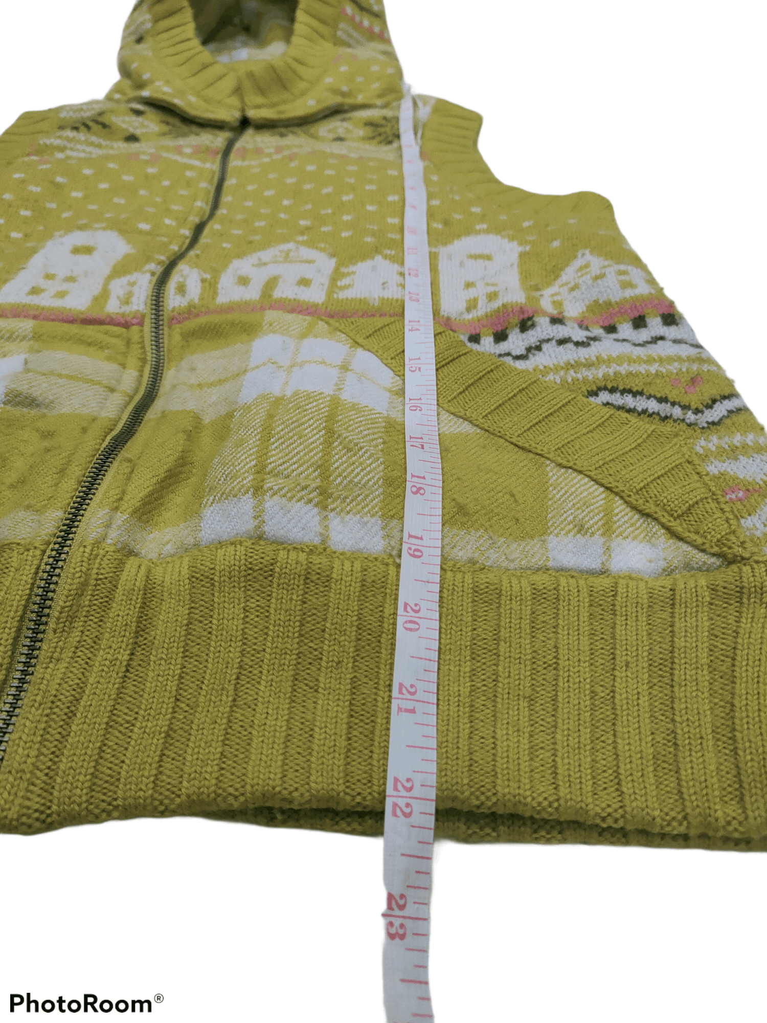 Issey Miyake VINTAGE NE-NET ISSEY MIYAKE WOOL KNITTED HOODED VEST Size US S / EU 44-46 / 1 - 6 Thumbnail