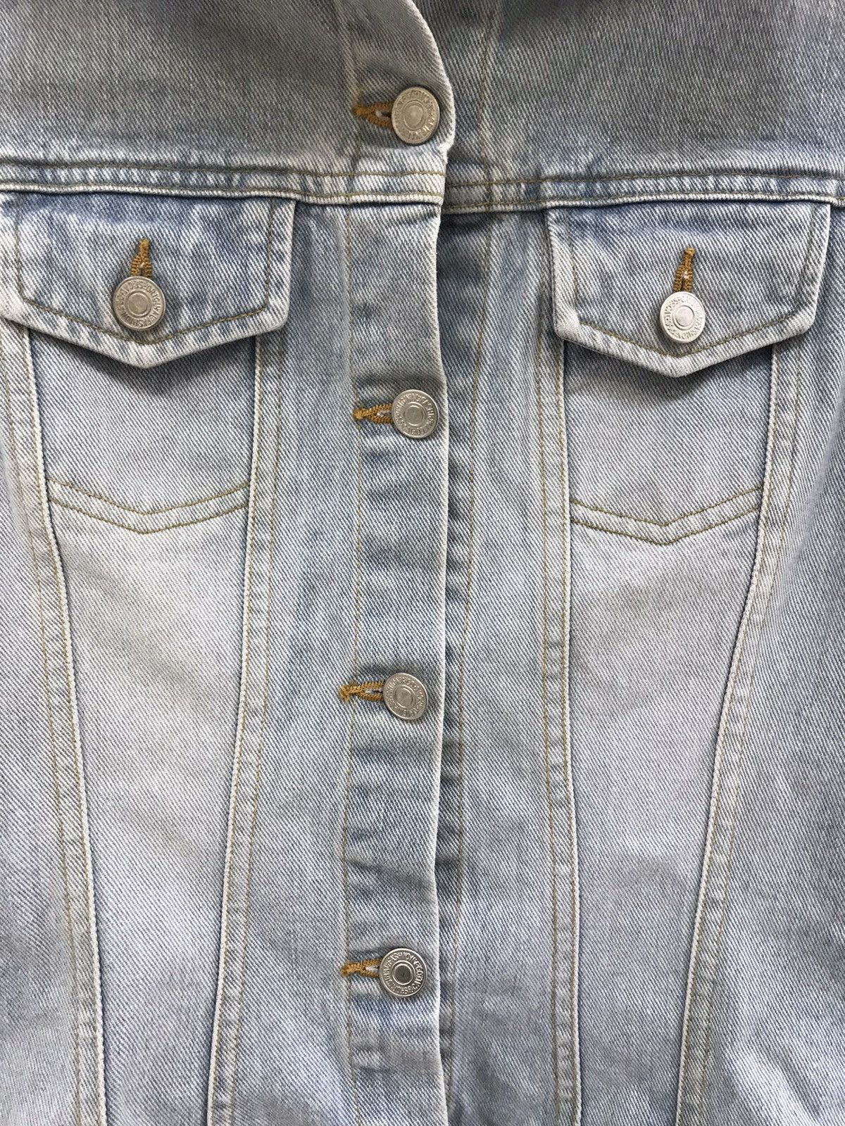 Vintage Unbranded Ladies Petite Denim Jacket Size XS / US 0-2 / IT 36-38 - 7 Thumbnail