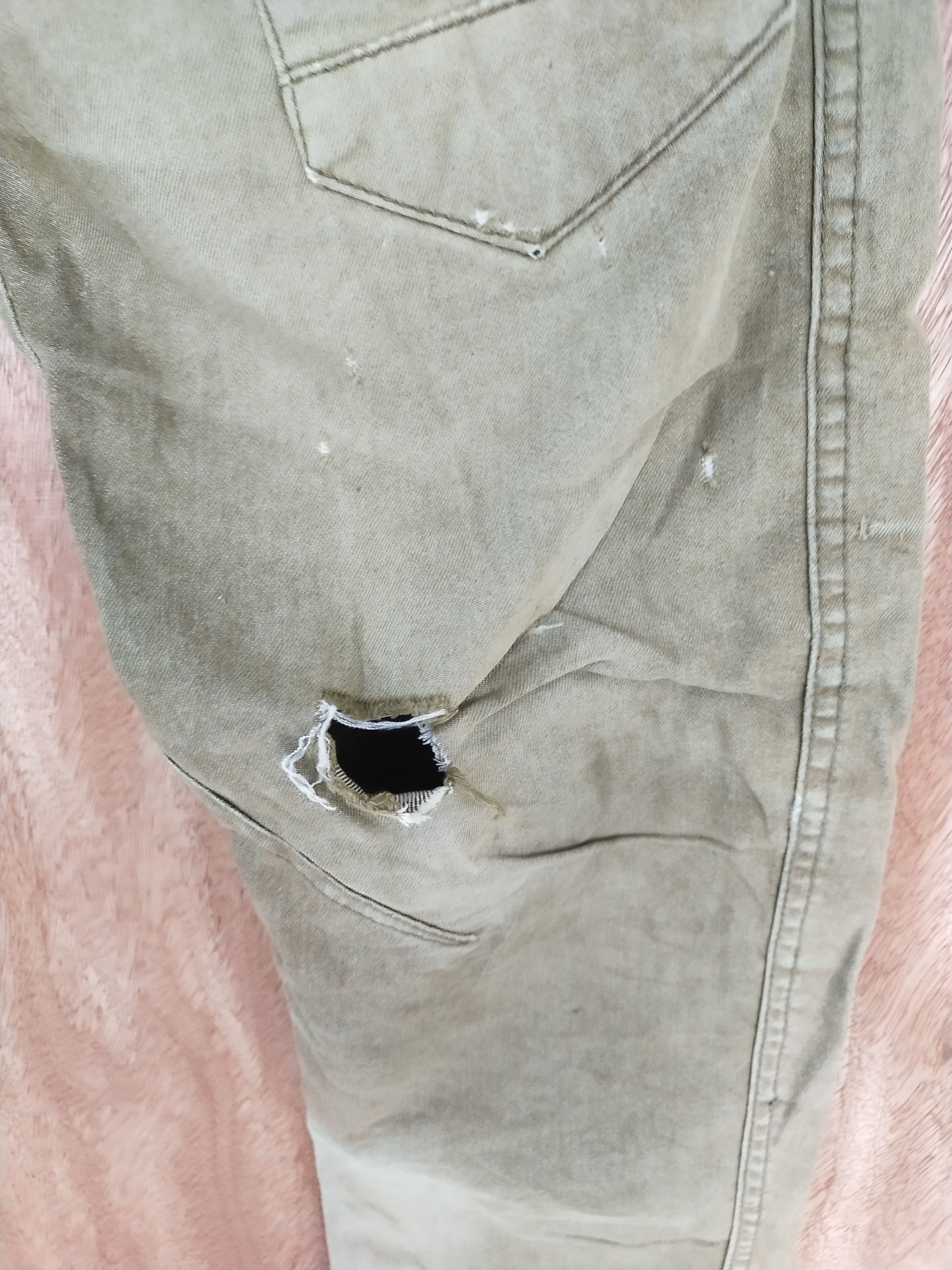 Faded Glory I'z Frontier faded brown multipocket cargo pants #S122 Size US 30 / EU 46 - 5 Thumbnail
