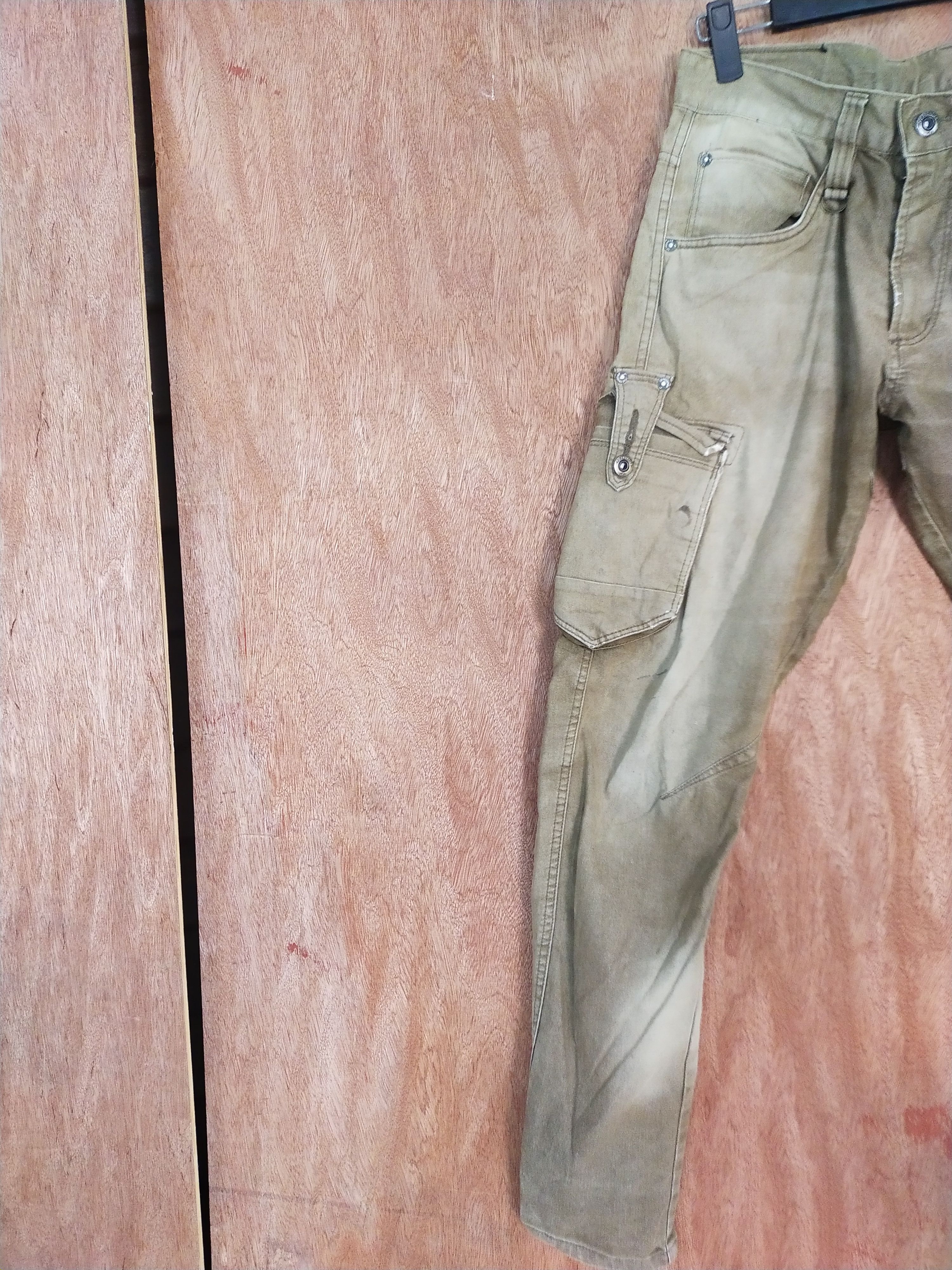 Faded Glory I'z Frontier faded brown multipocket cargo pants #S122 Size US 30 / EU 46 - 6 Thumbnail