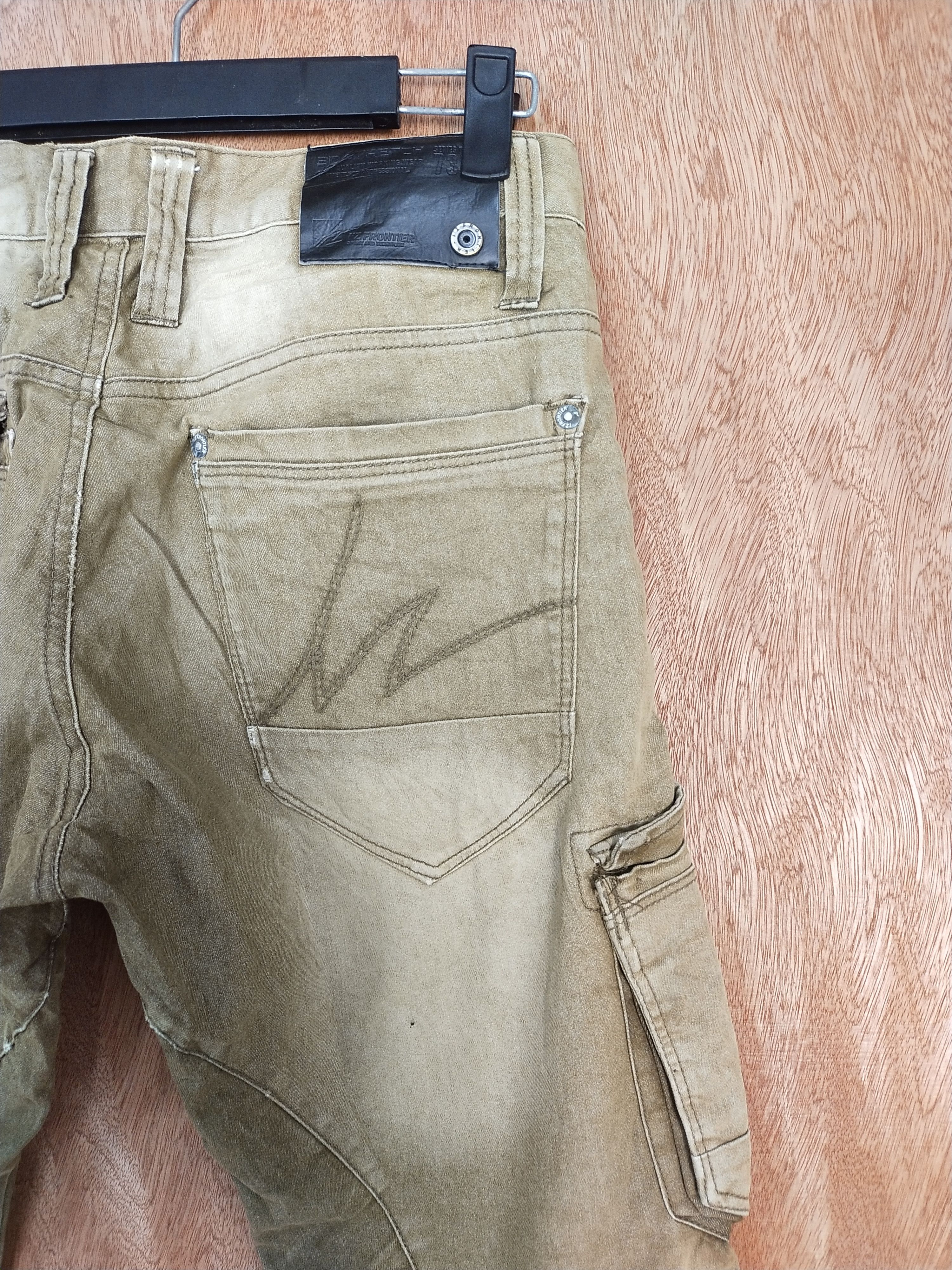 Faded Glory I'z Frontier faded brown multipocket cargo pants #S122 Size US 30 / EU 46 - 11 Thumbnail