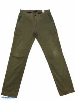 BANANA REPUBLIC Mens Black 5 Pocket Pants Slim Fit Size 40 W 30 L NWT