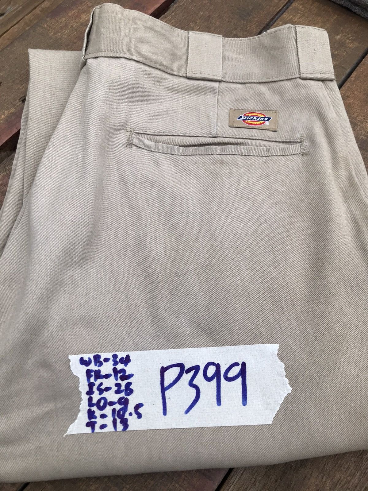 Dickies Vintage Dickies trash Chino Pants Size US 34 / EU 50 - 23 Thumbnail