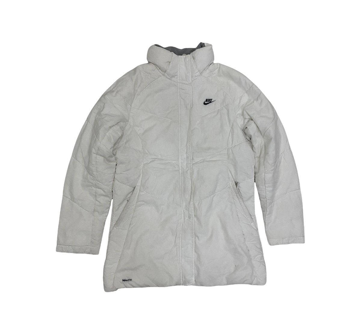 Nike × Vintage Nike Puffer Long Jacket Size US L / EU 52-54 / 3 - 1 Thumbnail