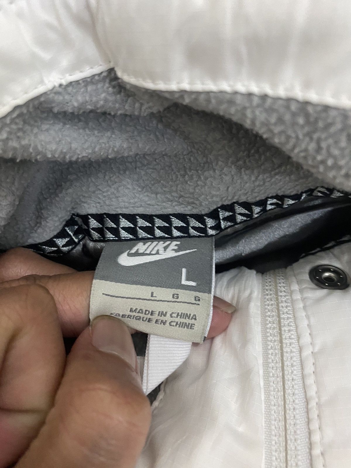 Nike × Vintage Nike Puffer Long Jacket Size US L / EU 52-54 / 3 - 8 Thumbnail