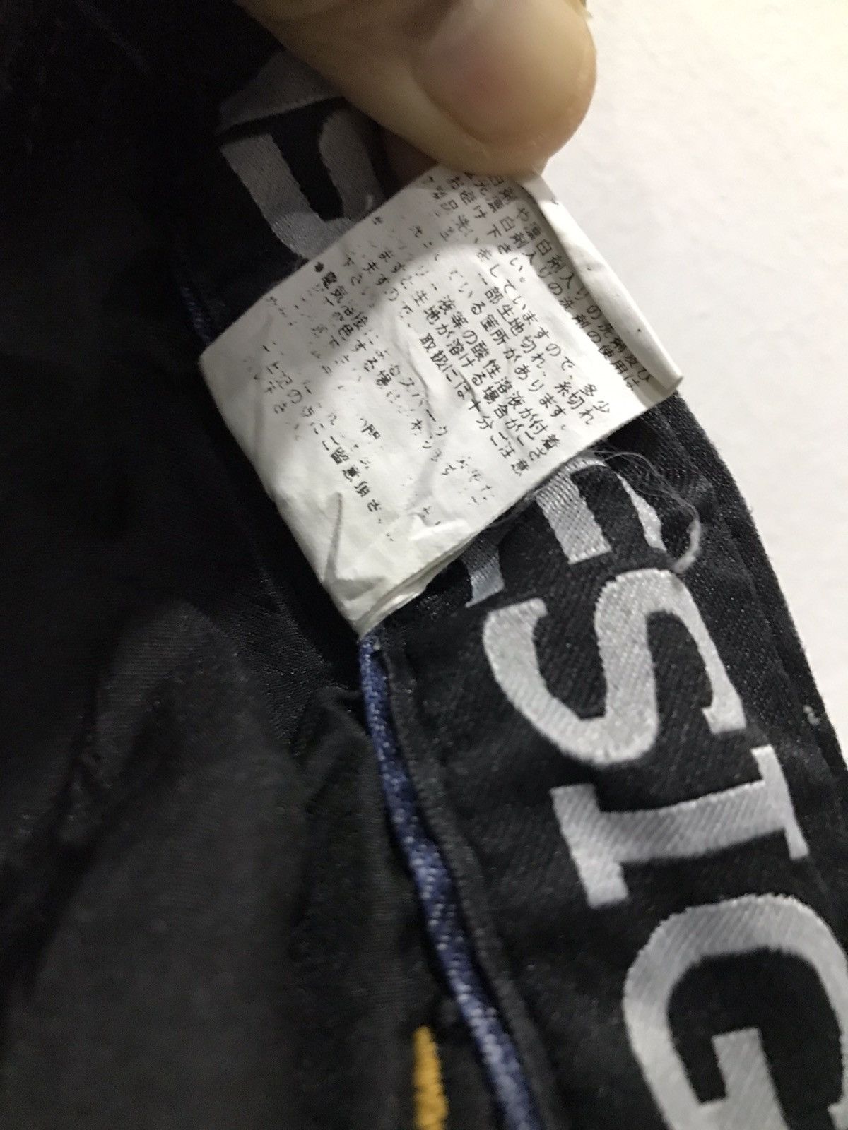 Japanese Brand Distressed TS Design multipocket cargo denim jean Size US 34 / EU 50 - 19 Thumbnail