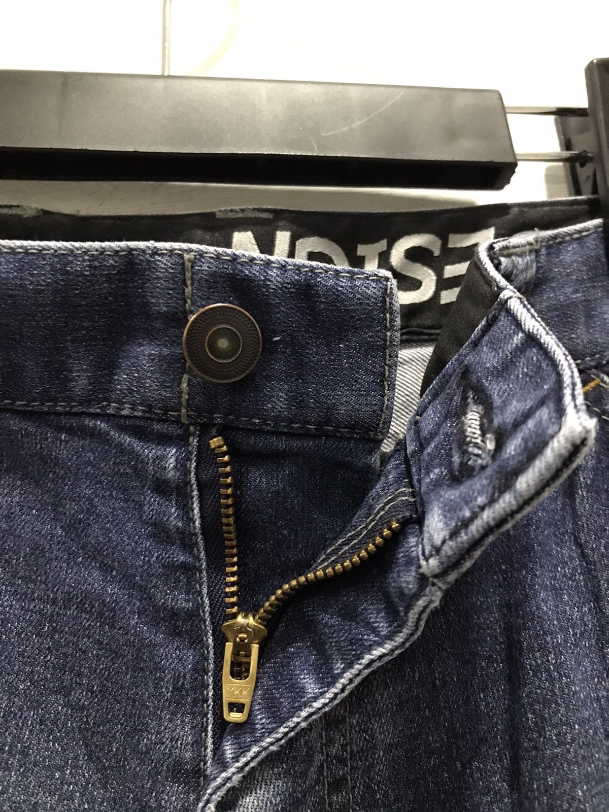 Japanese Brand Distressed TS Design multipocket cargo denim jean Size US 34 / EU 50 - 15 Thumbnail