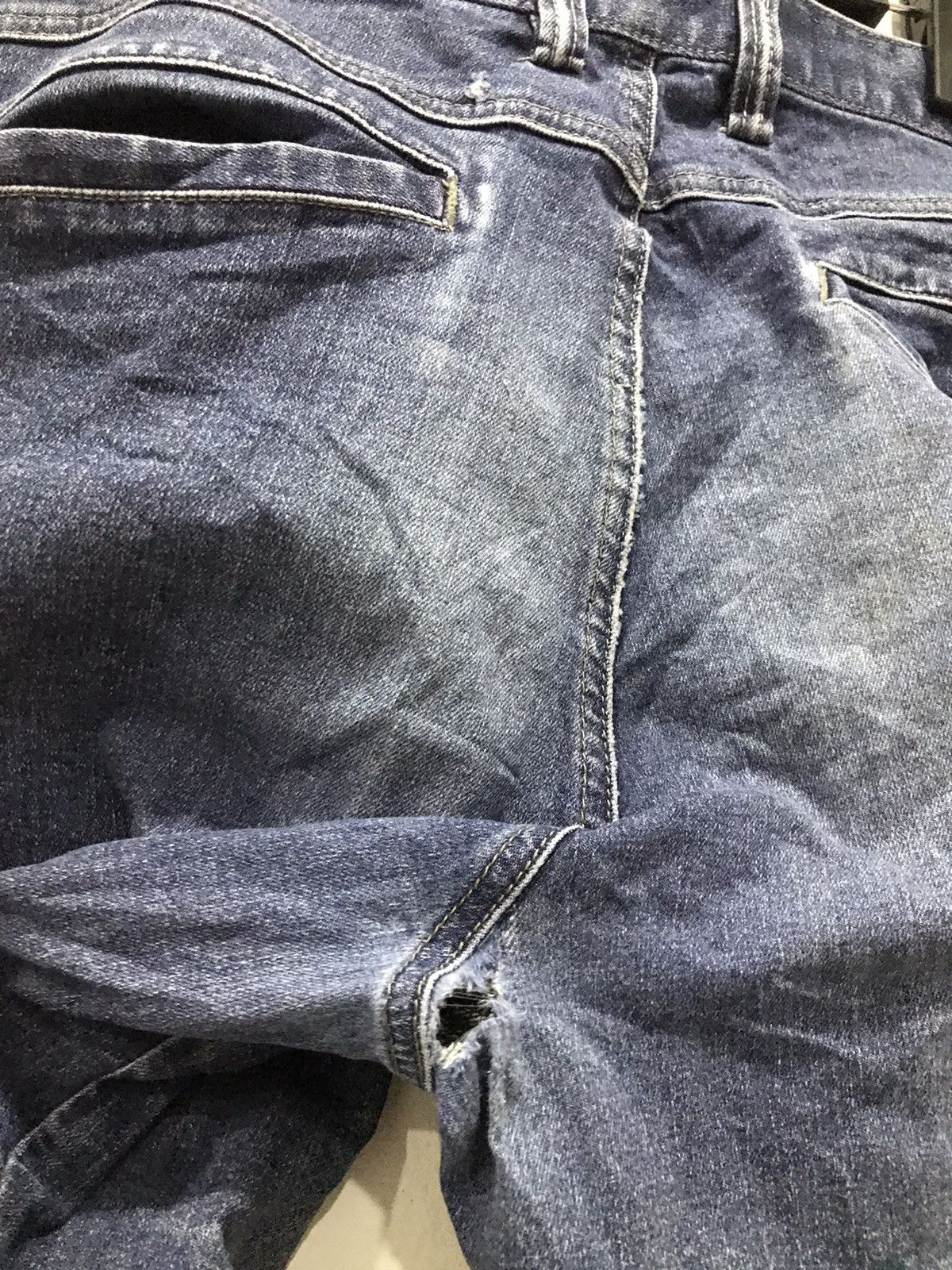Japanese Brand Distressed TS Design multipocket cargo denim jean Size US 34 / EU 50 - 14 Thumbnail