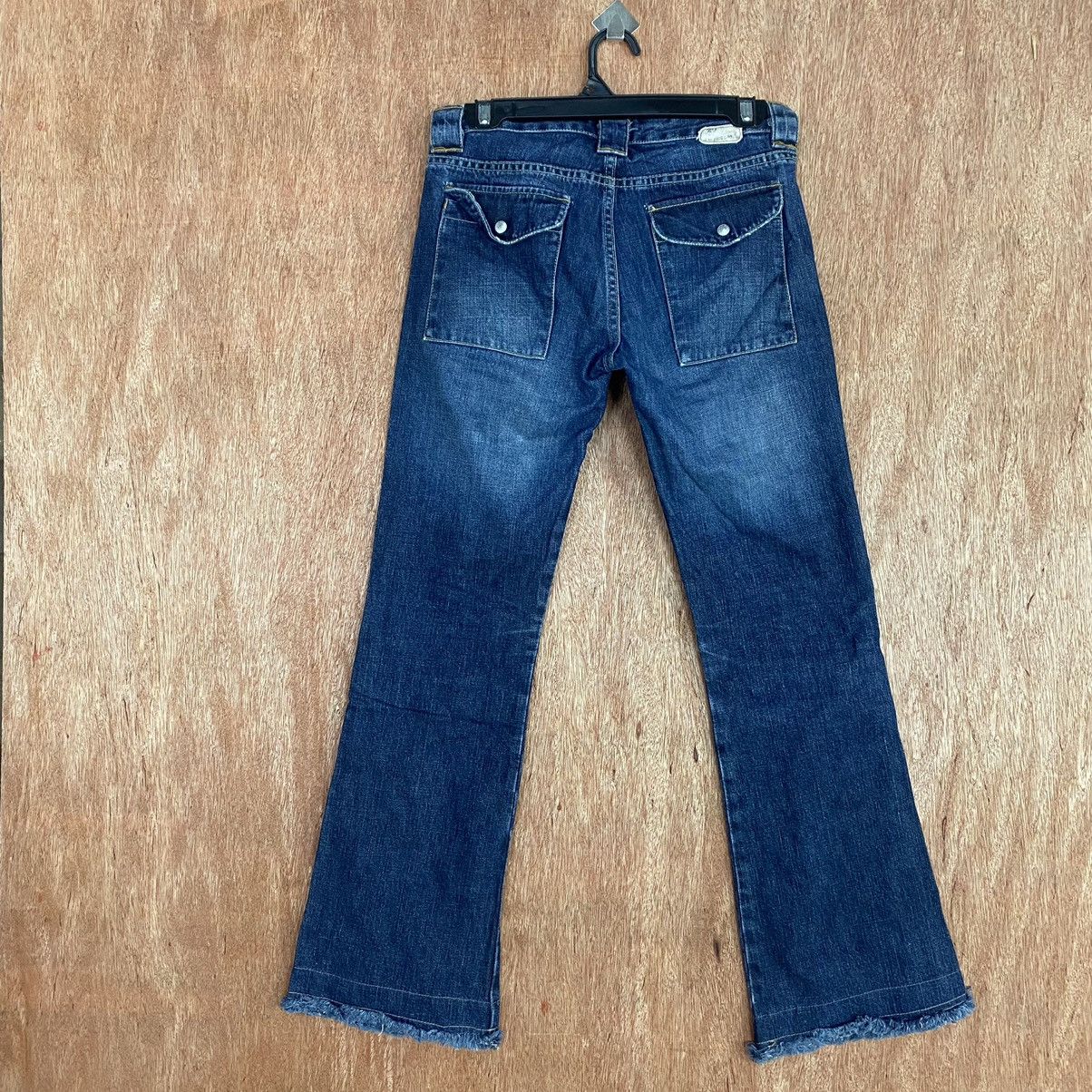 Japanese Brand DLL Tanker Zip Blue Denim multipocket japan Pants #1916 Size 26" / US 2 / IT 38 - 10 Thumbnail
