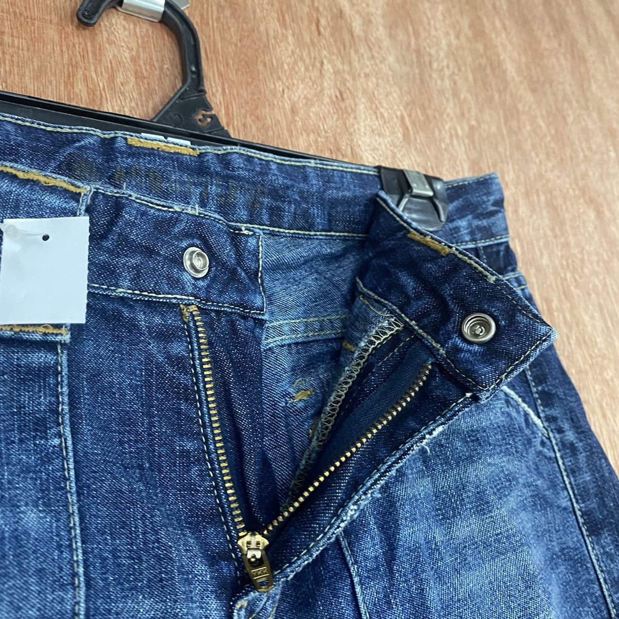 Japanese Brand DLL Tanker Zip Blue Denim multipocket japan Pants #1916 Size 26" / US 2 / IT 38 - 9 Thumbnail