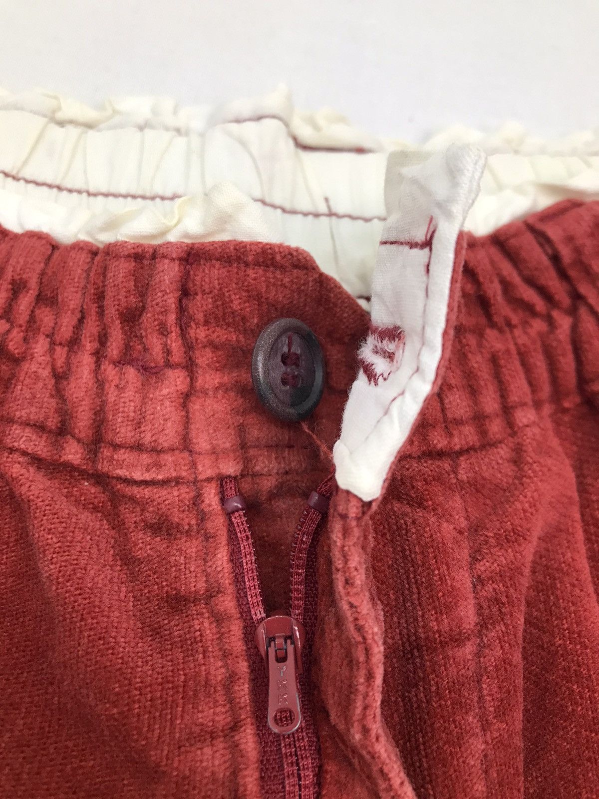 Japanese Brand Drug Store’s Patches label Red Corduroy Pant Size US 33 - 11 Thumbnail