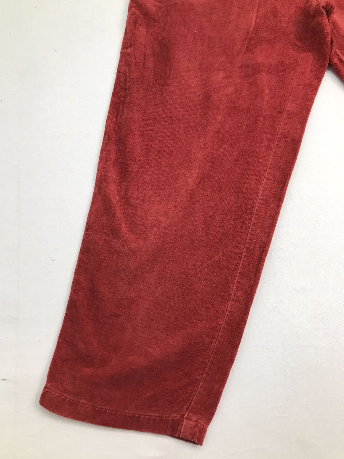 Japanese Brand Drug Store’s Patches label Red Corduroy Pant Size US 33 - 6 Thumbnail
