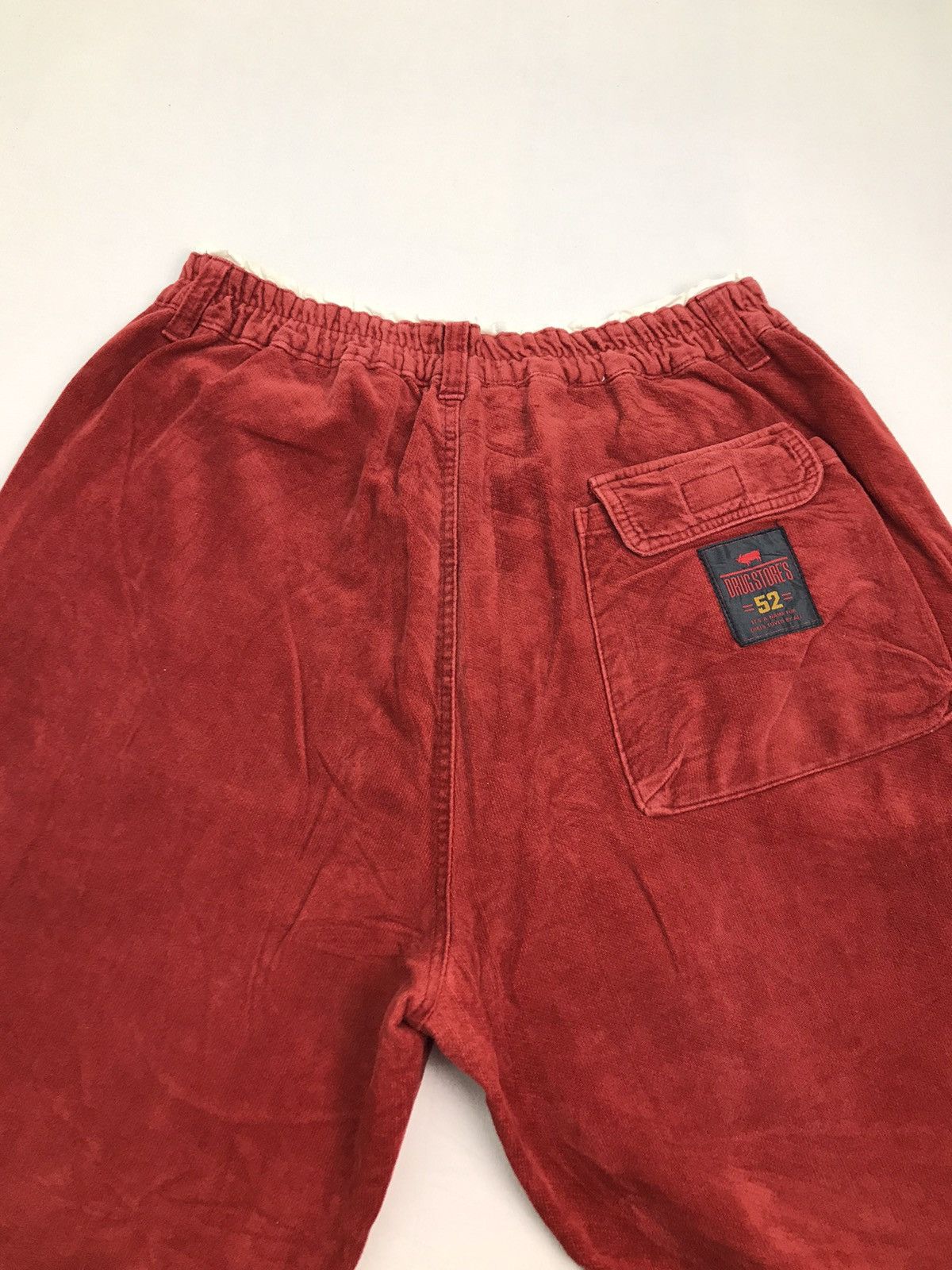 Japanese Brand Drug Store’s Patches label Red Corduroy Pant Size US 33 - 13 Thumbnail