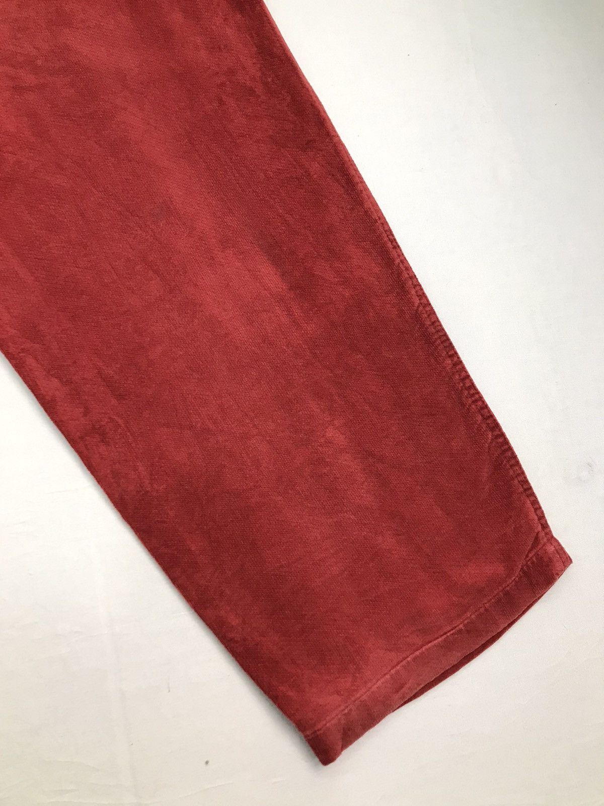 Japanese Brand Drug Store’s Patches label Red Corduroy Pant Size US 33 - 14 Thumbnail