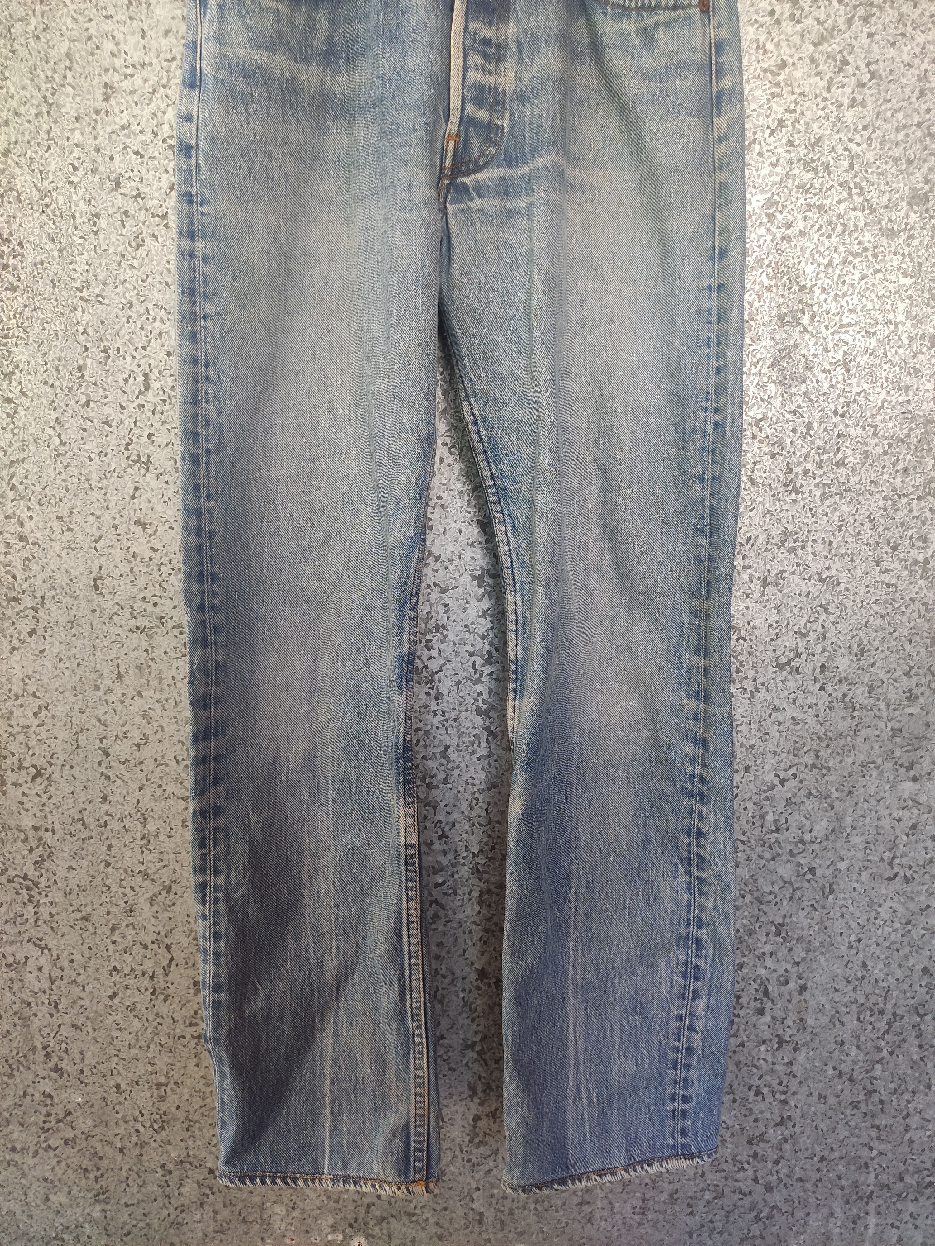 Levi's Rare Vtg 90s Vintage Levis 501 jeans X Geronimo Apache denim Size US 31 - 5 Thumbnail