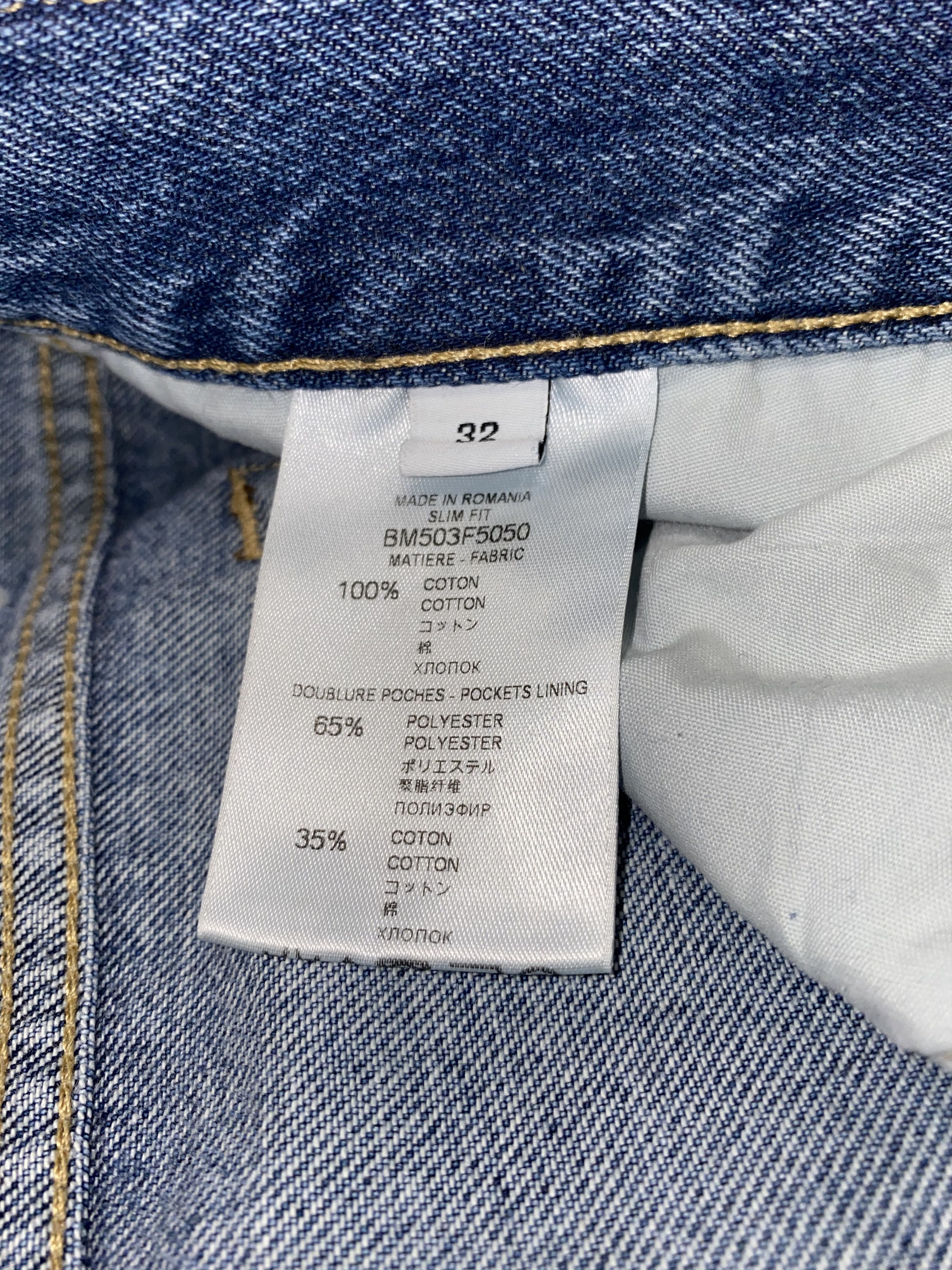 Givenchy Givenchy Tisci Era Distressed Light Indigo Denim Pants Size US 32 / EU 48 - 18 Thumbnail