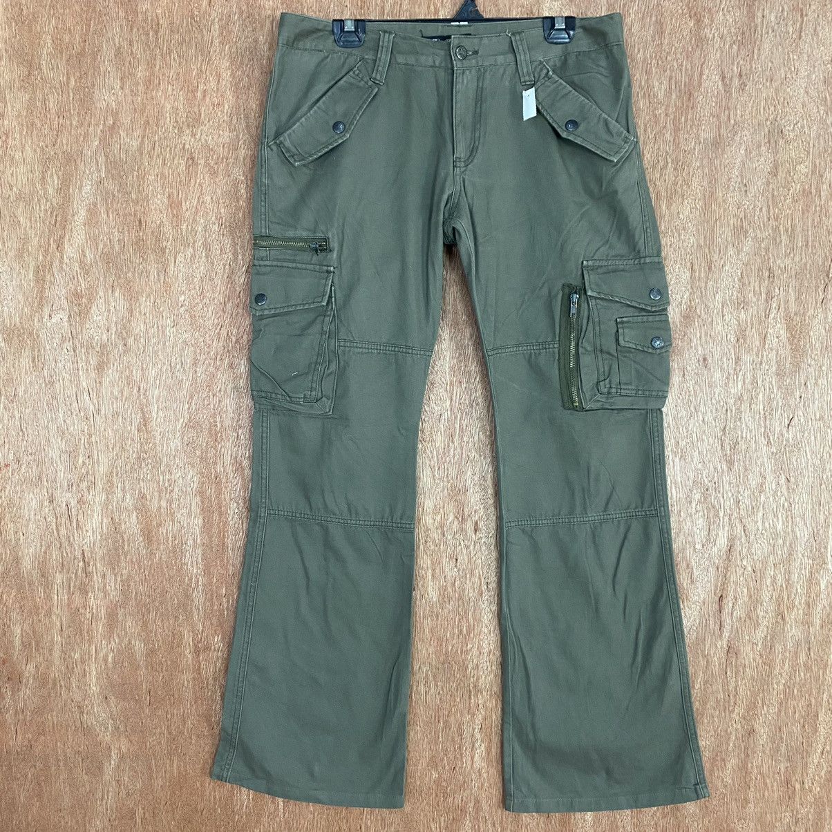 Japanese Brand Root & Three Style multipocket utility Cargo Pants #1911DL Size 32" / US 10 / IT 46 - 1 Thumbnail