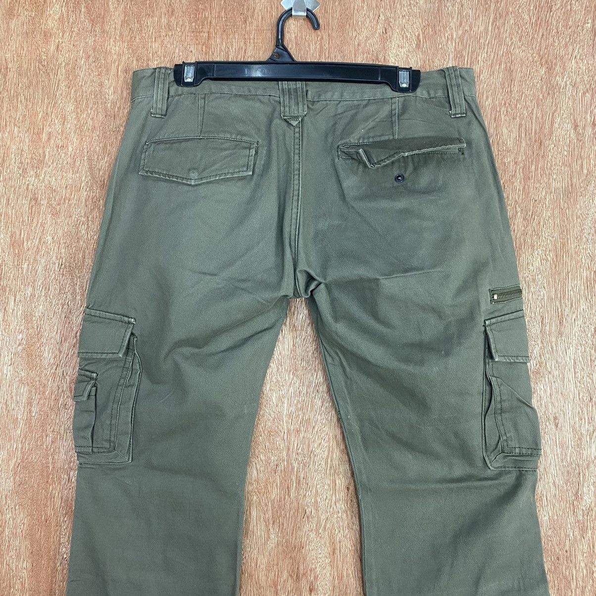 Japanese Brand Root & Three Style multipocket utility Cargo Pants #1911DL Size 32" / US 10 / IT 46 - 10 Thumbnail