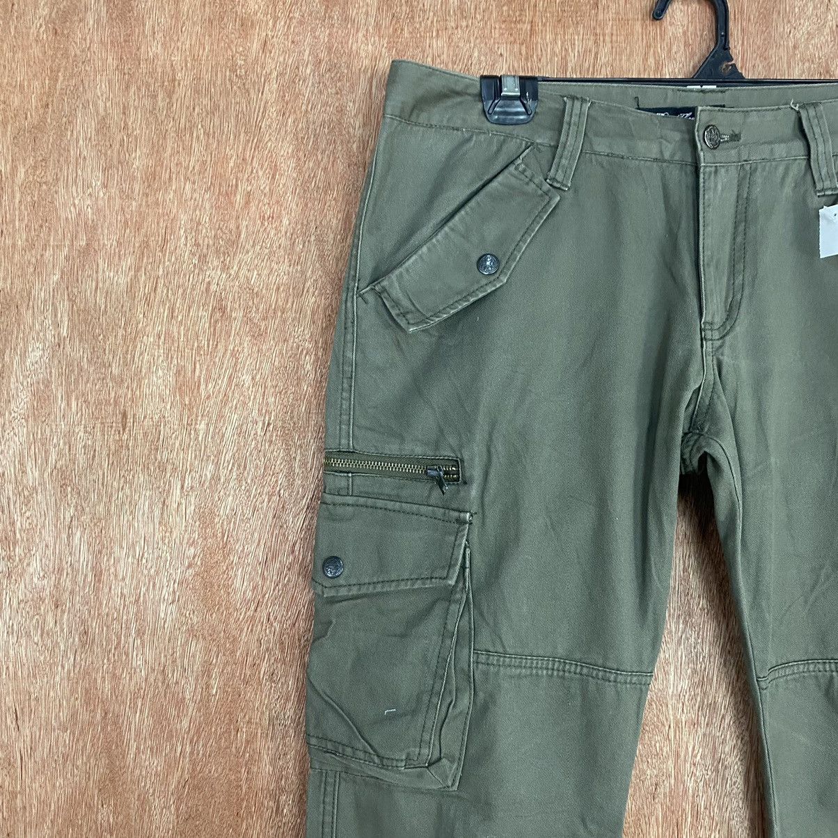 Japanese Brand Root & Three Style multipocket utility Cargo Pants #1911DL Size 32" / US 10 / IT 46 - 5 Thumbnail