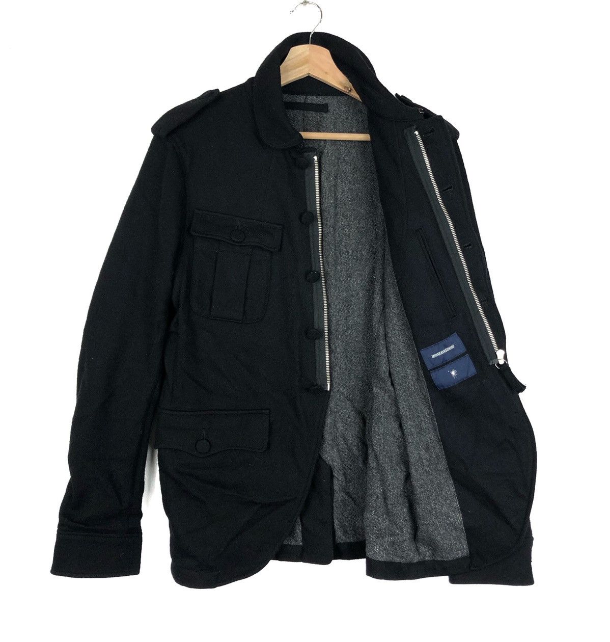 Maison MIHARA YASUHIRO 🔥MIHARAYASUHIRO Button Up 4 Pocket Twist Jacket Size US M / EU 48-50 / 2 - 1 Thumbnail
