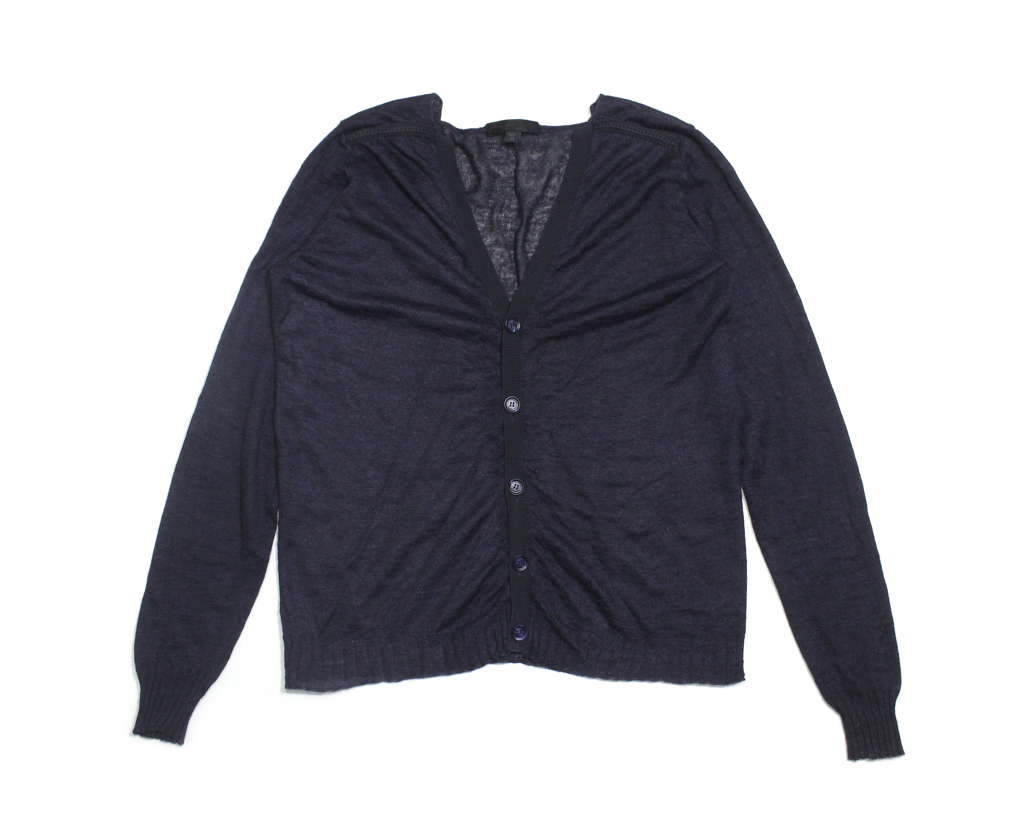 Burberry Prorsum Silk Wool Cardigan Size US M / EU 48-50 / 2 - 1 Thumbnail