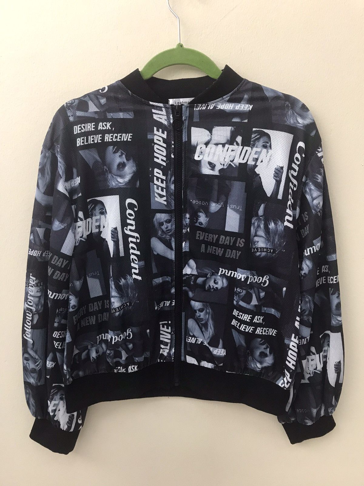 image of Leahmatin Full Printed Light Jacket, Men's (Size Medium)