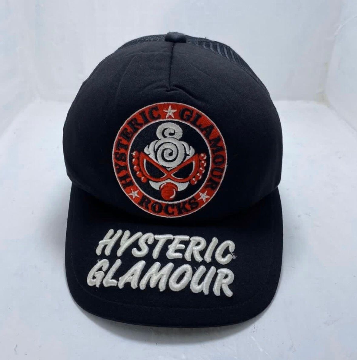 Pre-owned Hysteric Glamour Mini Black Cap Hat Beanie
