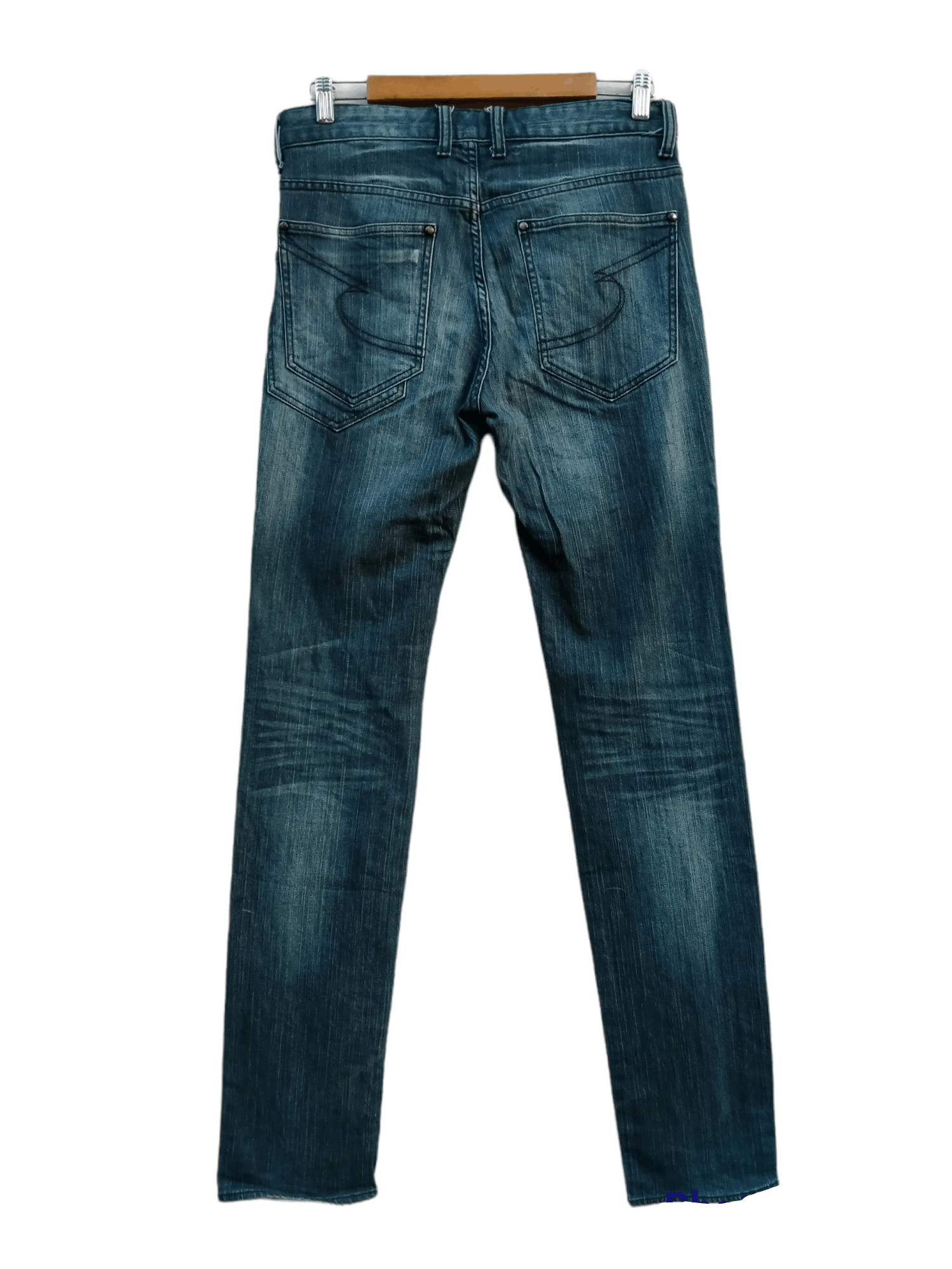 Vintage Japanese Brand Semantic Design Denim Jeans
