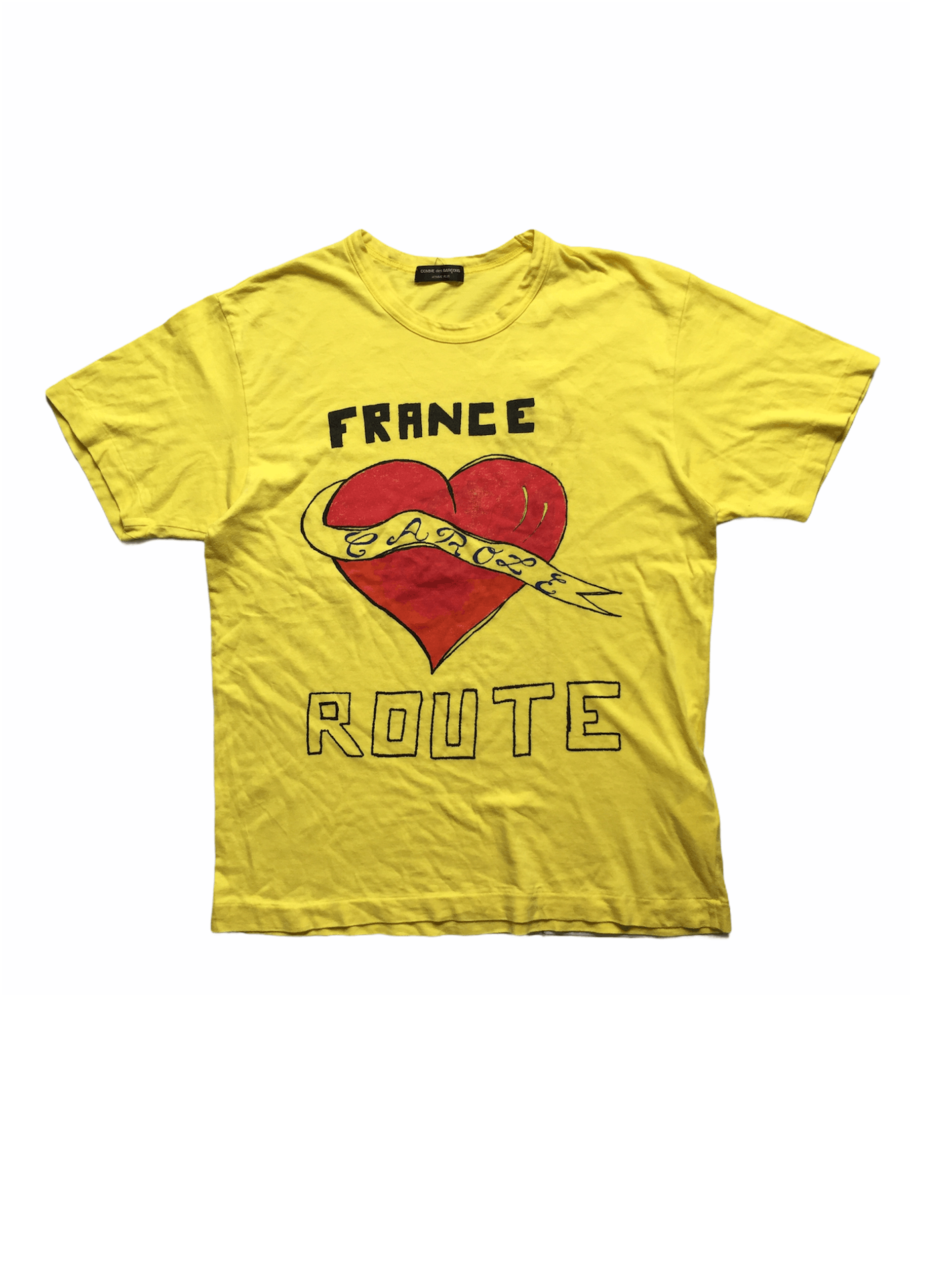 SS04 CDG Homme Plus France Route, <3 Carole tee