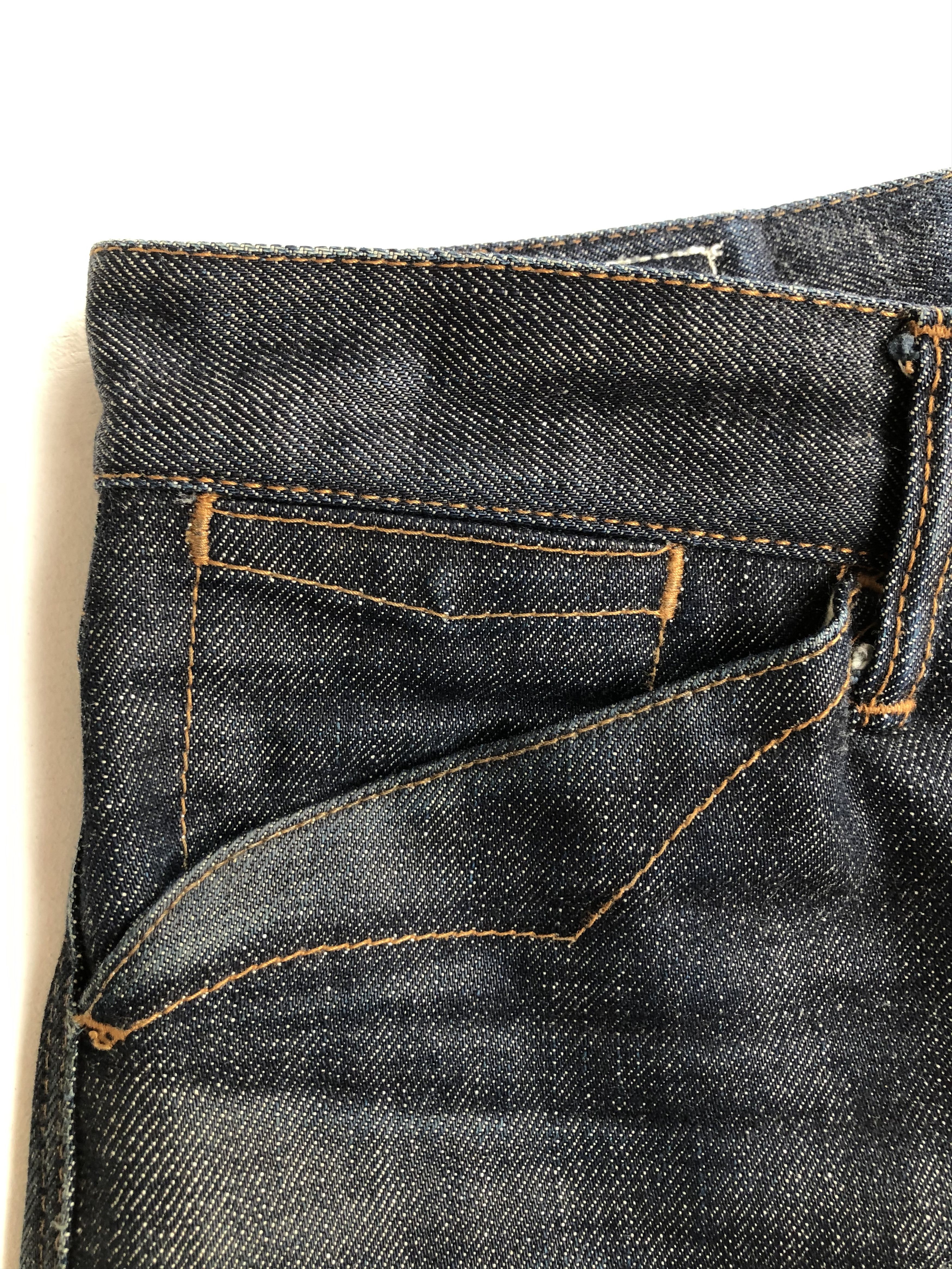 Number (N)ine RARE🔥SS16 TAKAHIROMIYASHITA THE SOLOIST SELVEDGE DENIM Size US 30 / EU 46 - 6 Thumbnail